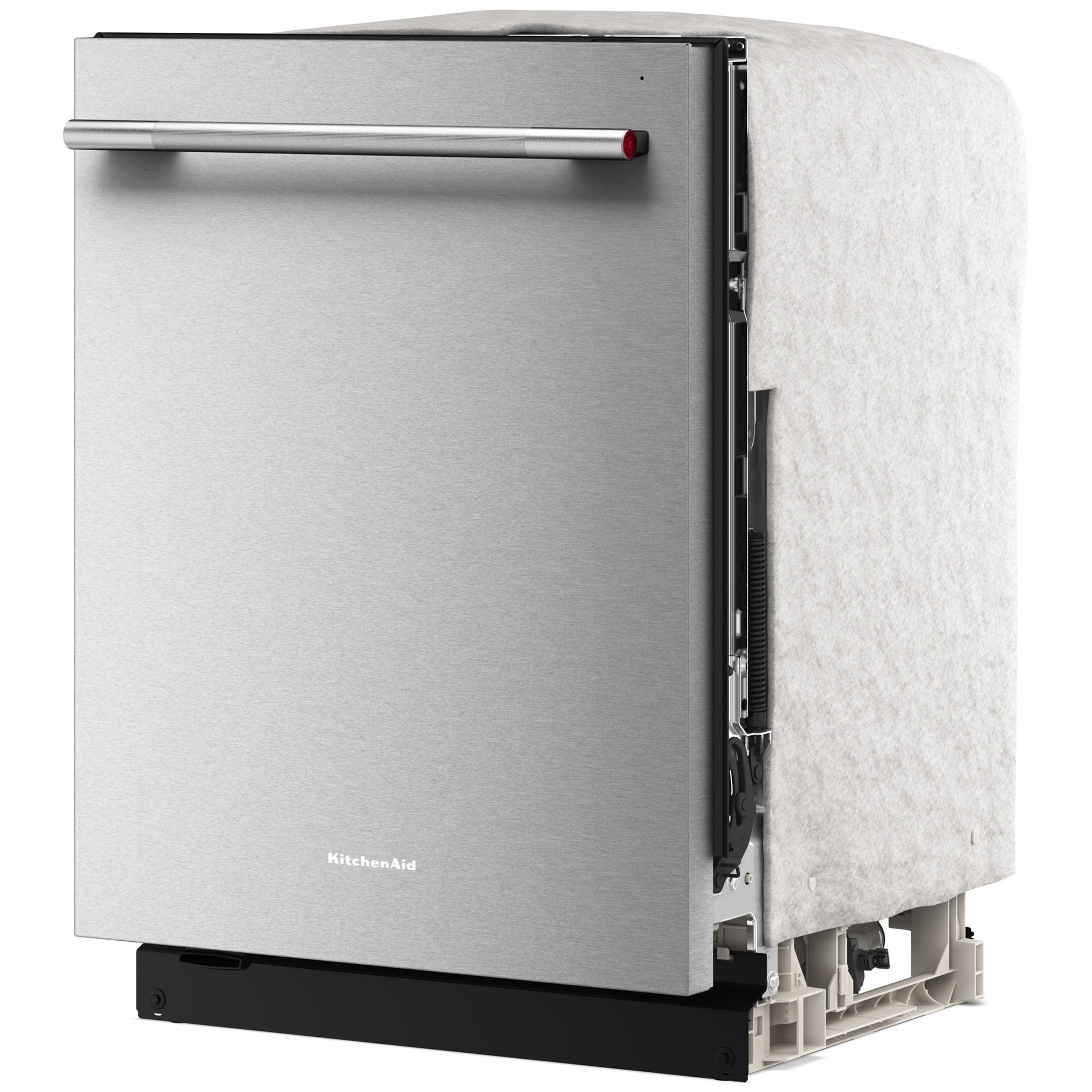 KitchenAid 24 in. Top Control Dishwasher with 44 dBA Sound Level, 3rd-Rack & Advanced ProDry System - Stainless Steel with PrintShield Finish, , hires