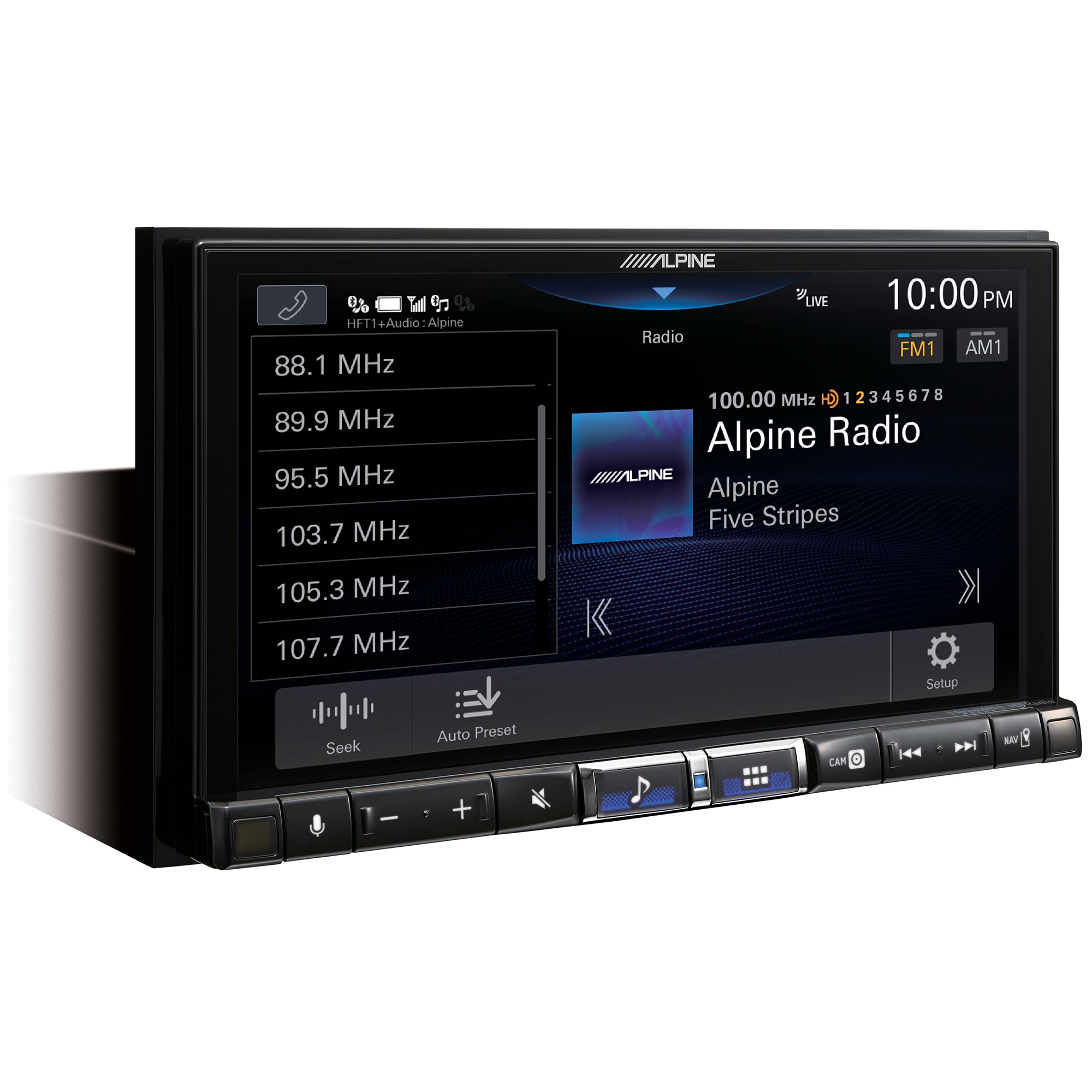 Alpine Digital Multimedia Receiver with 7 in. Touchscreen Display, , hires