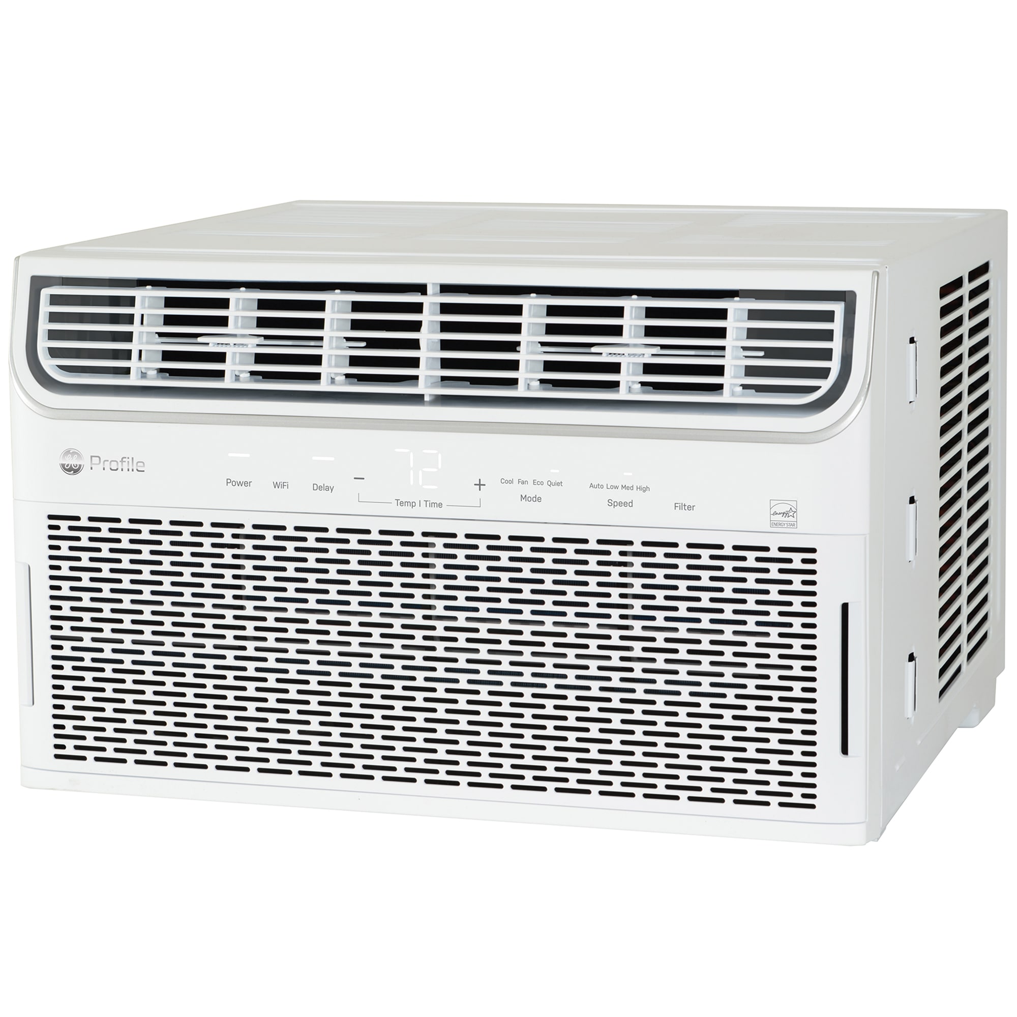 GE Profile 10,100 BTU Smart Energy Star Window Air Conditioner with Inverter & 4 Fan Speeds - White, , hires