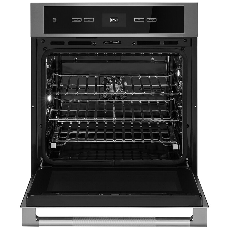 JennAir Rise 27 in. 4.3 cu. ft. Electric Single Wall Oven with Standard Convection - Stainless Steel, , hires