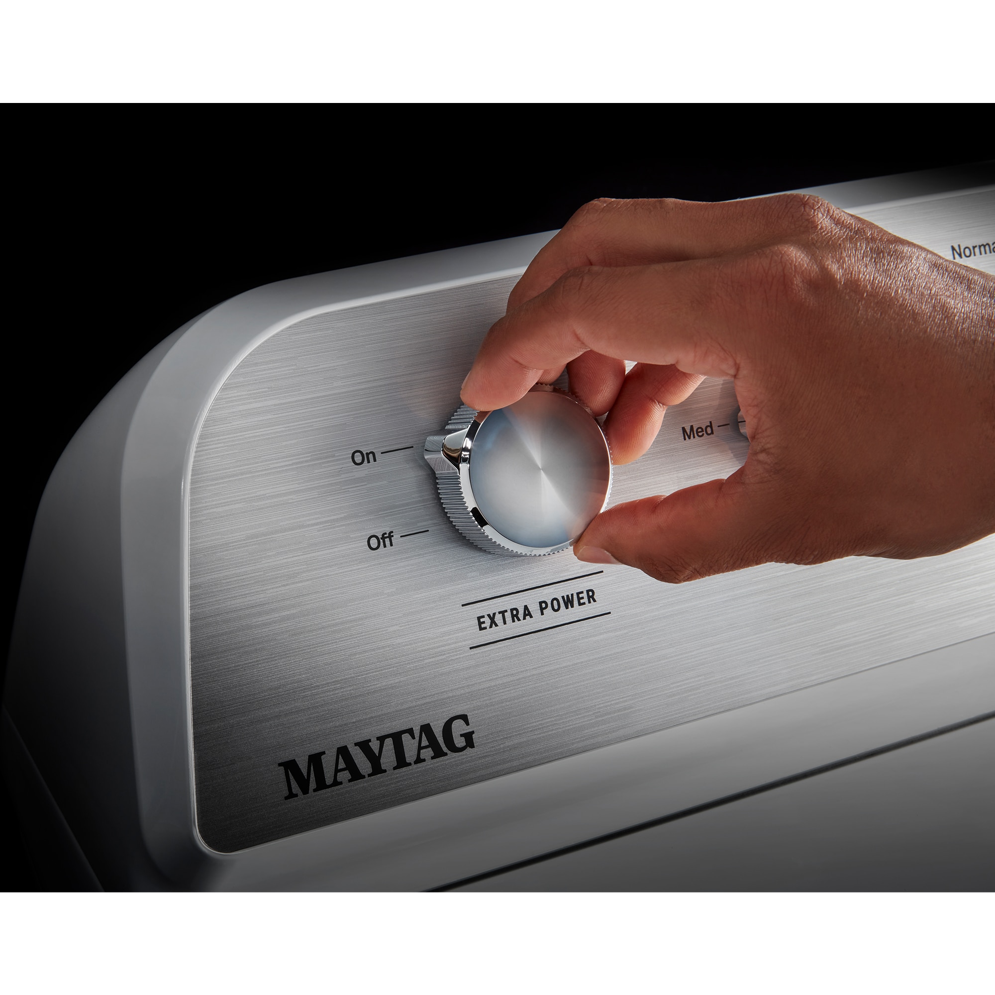Maytag 29 in. 7.0 cu. ft. Electric Dryer with 10 Dryer Programs, 4 Dry Options & Wrinkle Care - White, White, hires