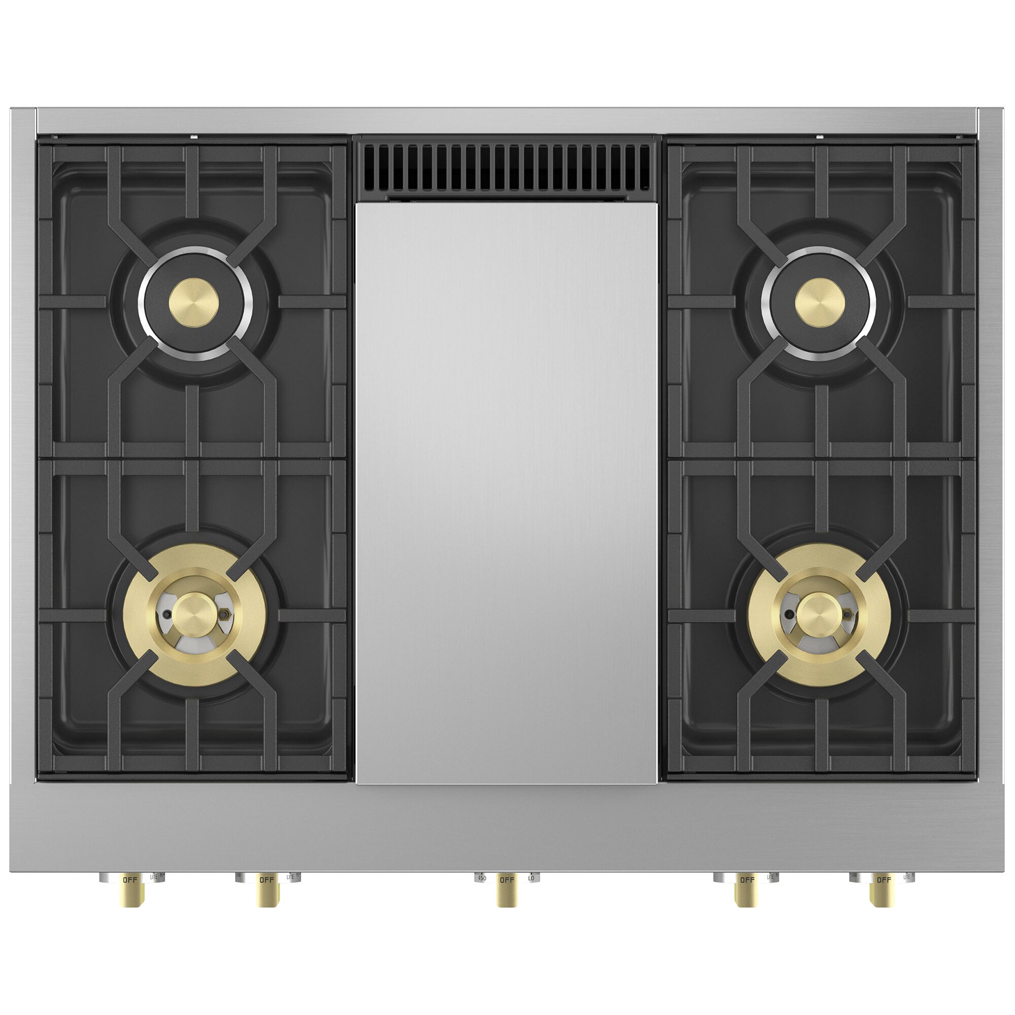 Monogram Professional Series 36 in. Natural Gas Cooktop with 4 Sealed