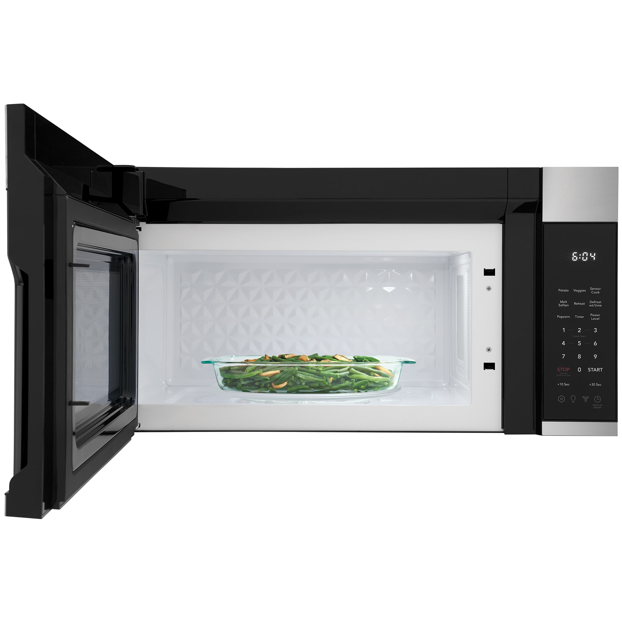 Frigidaire 30 in. 1.8 cu. ft. 1000W Over-the-Range Microwave with 300 CFM & Sensor Cooking - Stainless Steel, , hires