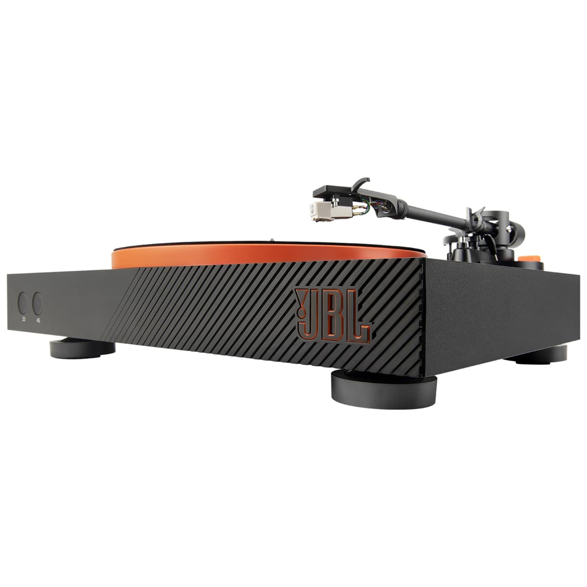 JBL Spinner Bluetooth Turntable - Black & Orange, , hires