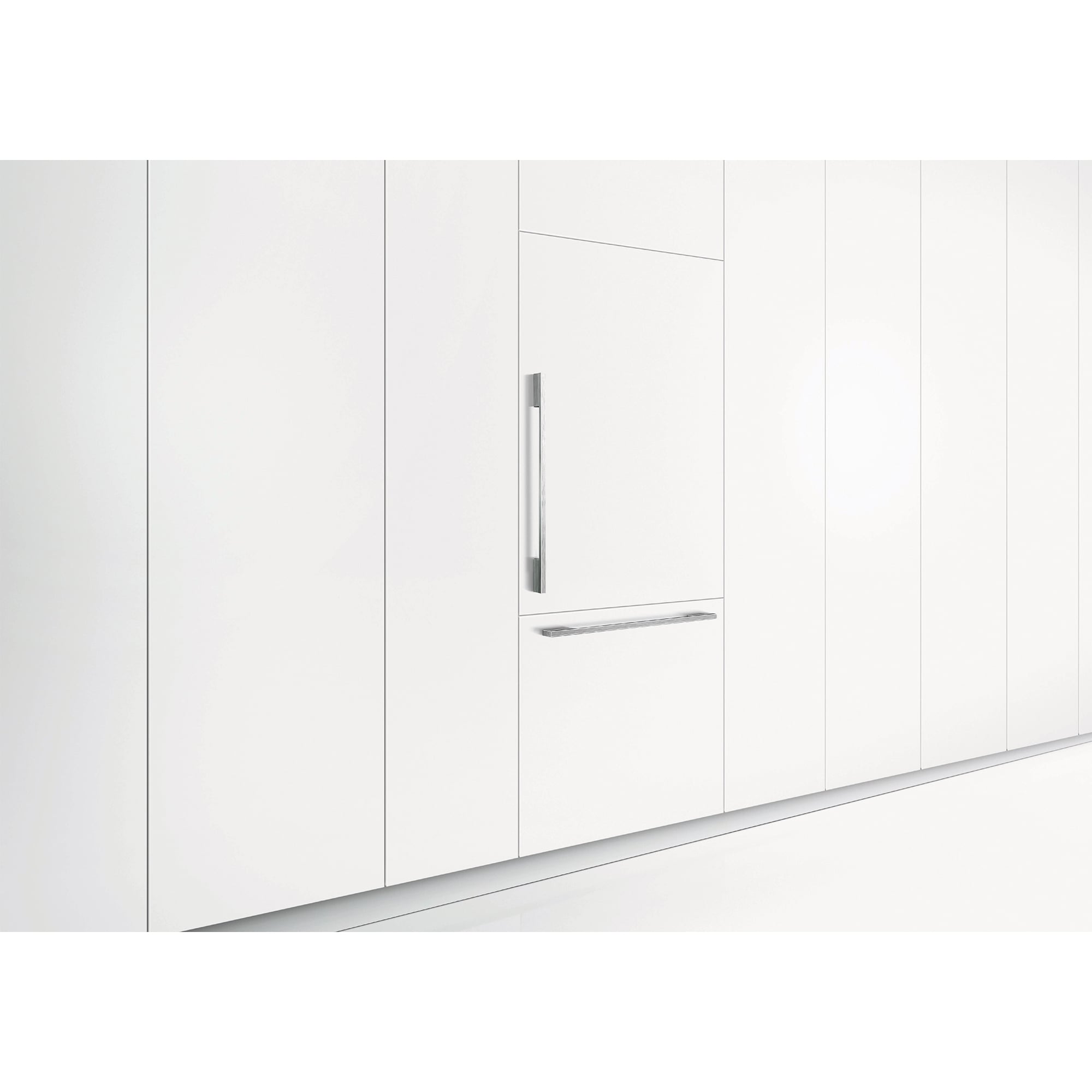 Fisher & Paykel Series 7 Integrated 36 in. Built-In 16.8 cu. ft. Smart Counter Depth Bottom Freezer Refrigerator with Ice Maker Right Hinged - Custom Panel Ready, , hires