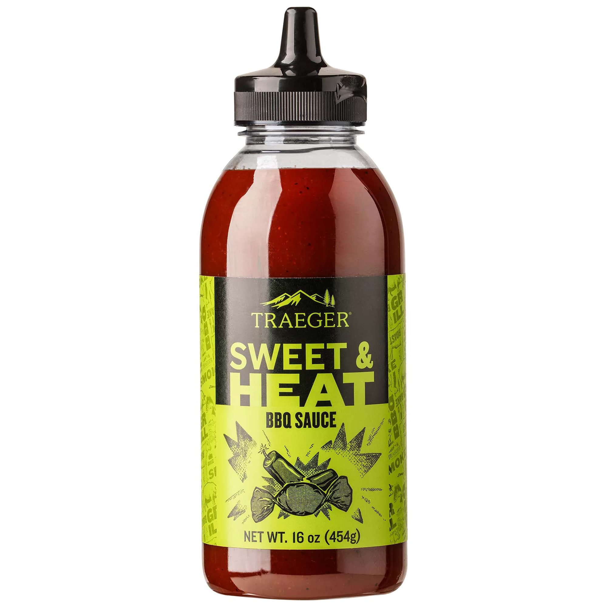 Traeger Sweet & Heat BBQ Sauce (16 OZ SQUEEZE), , hires