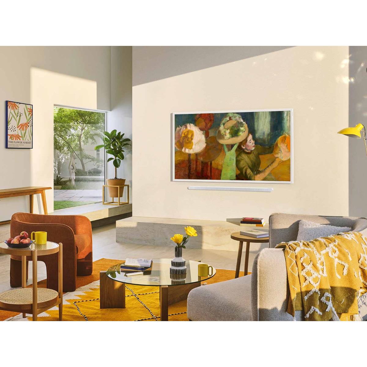 Samsung - 55" Class The Frame LS03FA QLED 4K UHD Samsung Vision AI Smart TV, , hires