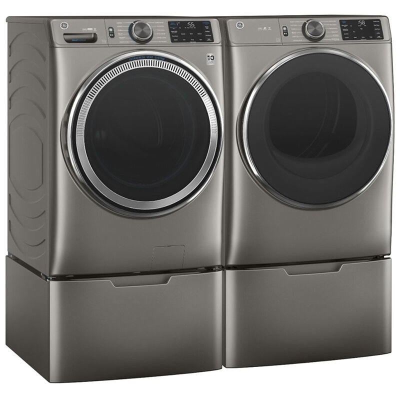 GE 28" 7.8 Cu. Ft. Front Loading Electric Dryer with 12 Dryer Programs