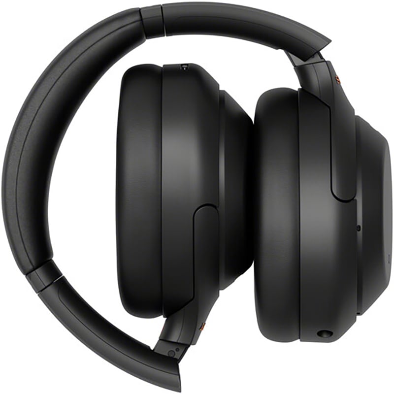Sony - WH-1000XM4 Wireless Noise-Cancelling Over-the-Ear Headphones - Black, , hires