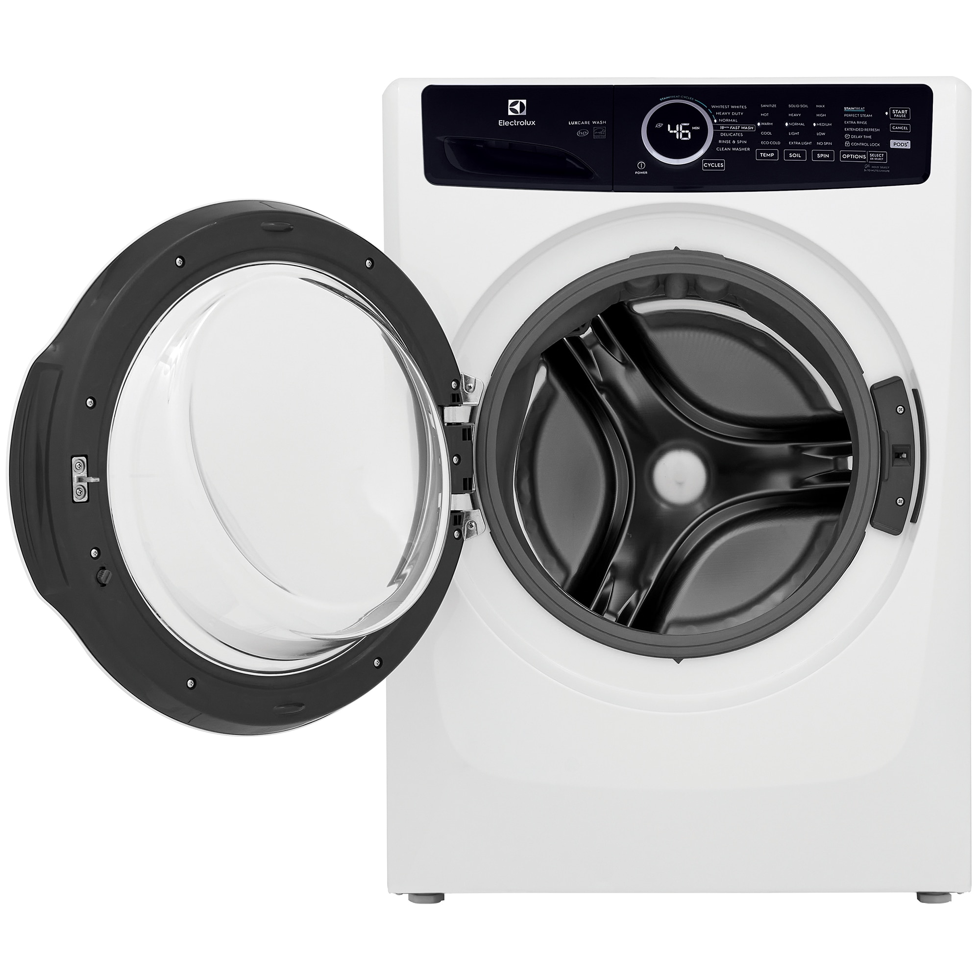Electrolux 400 Series 27 in. 4.5 cu. ft. Stackable Front Load Washer with LuxCare Wash, Sanitize & Steam Cycle - White, White, hires