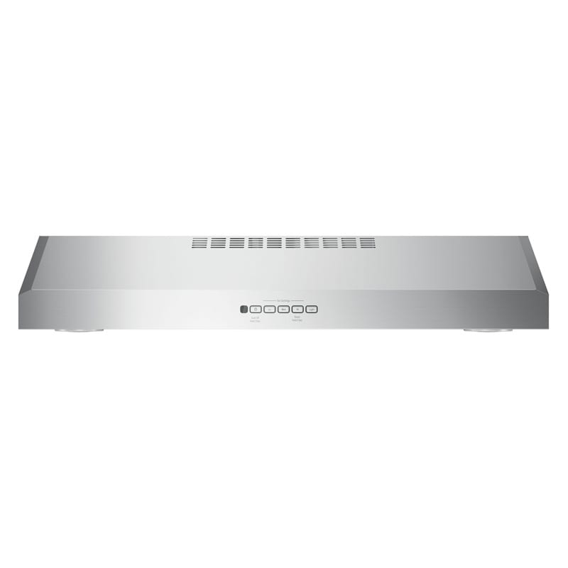 GE 30 in. Convertible Standard Style Range Hood with 310 CFM, 4 Fan Speeds & 2 Halogen Lights - Stainless Steel, , hires