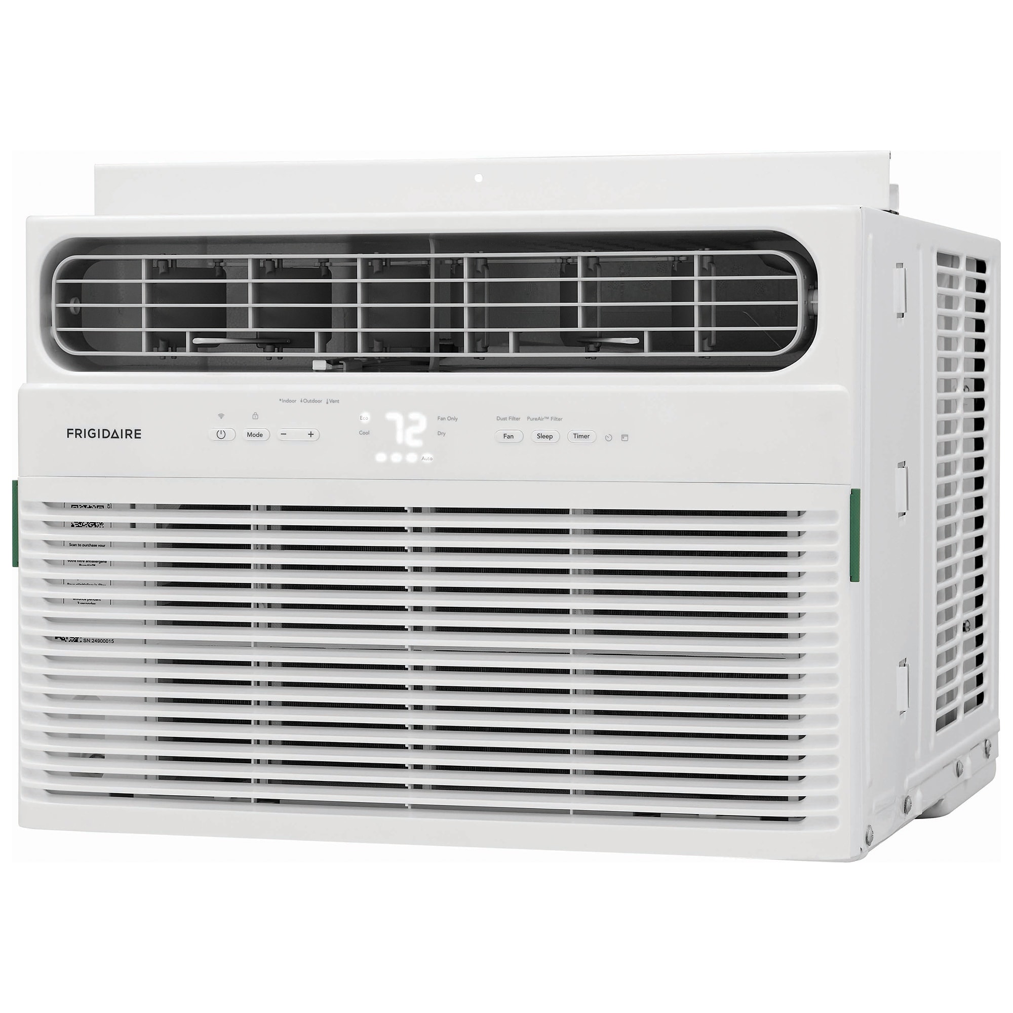 Frigidaire 10,000 BTU 115V Smart Window Air Conditioner with 3 Fan Speeds, Sleep Mode & Remote Control - White, , hires