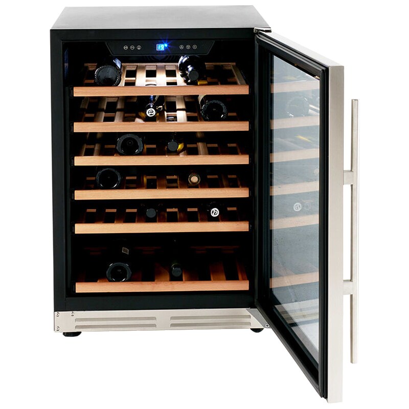 Avanti Designer Series 24 in. Undercounter Wine Cooler with Wood Racks