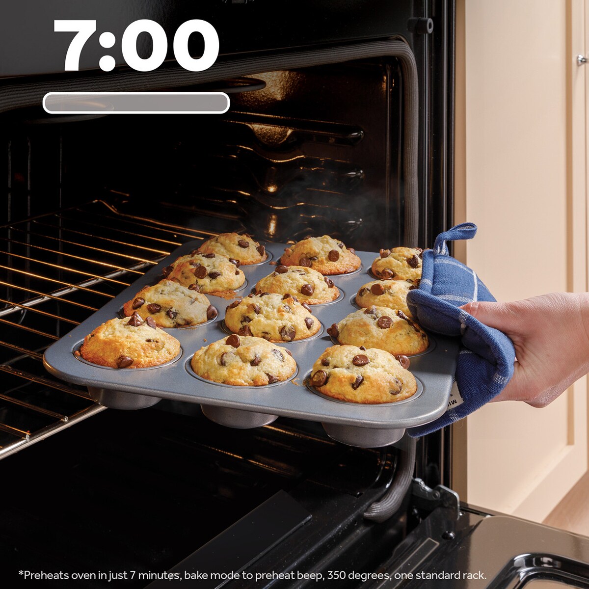 GE 500 Series 30 in. 5.3 cu. ft. Gas Range with 5 Sealed Burners & Griddle - Fingerprint Resistant Slate, , hires