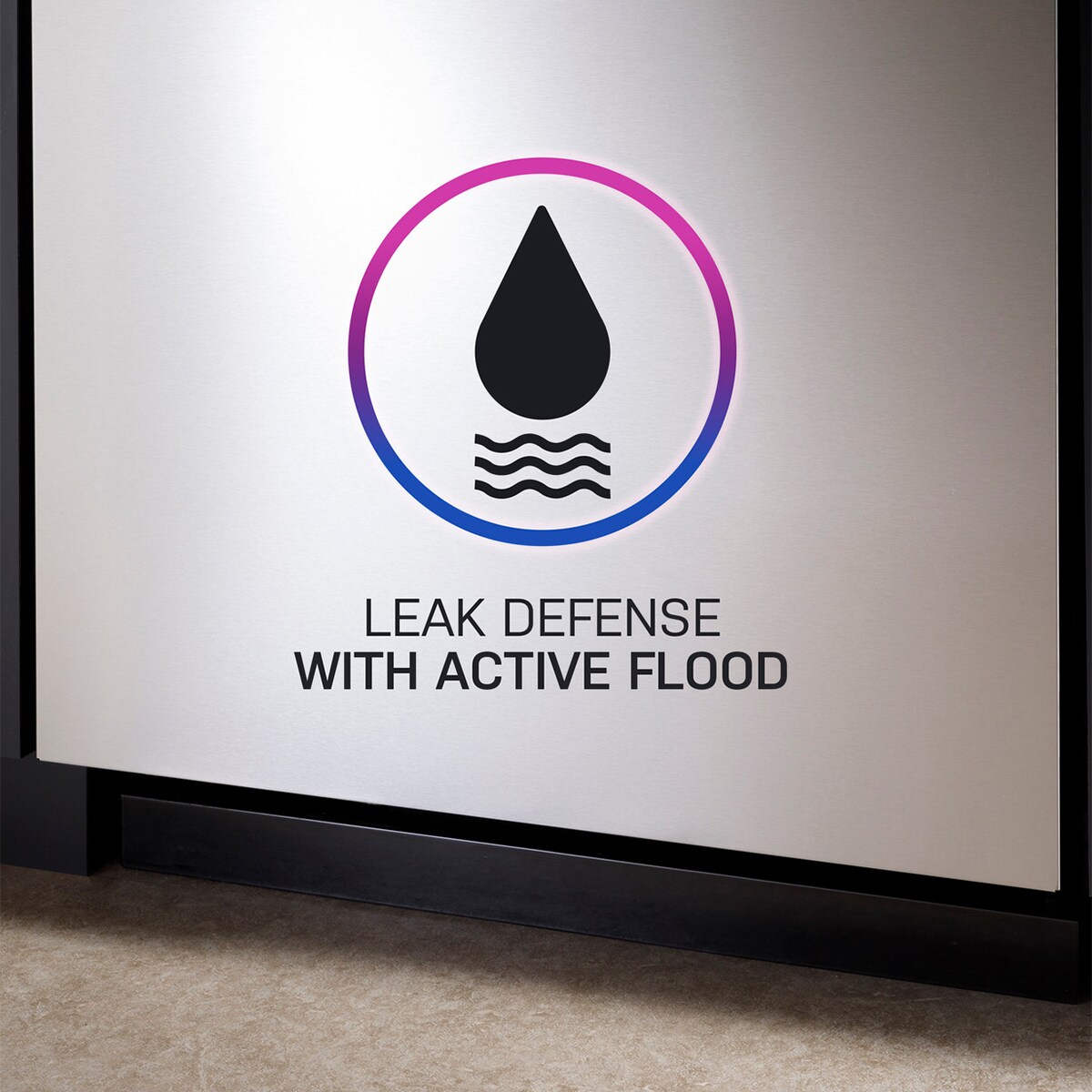 GE Profile 24 in. Top Control Flush-Mount Smart Dishwasher with 39 dBa Sound Level, 3rd-Rack & Twin Turbo Dry Boost - Fingerprint Resistant Stainless, , hires