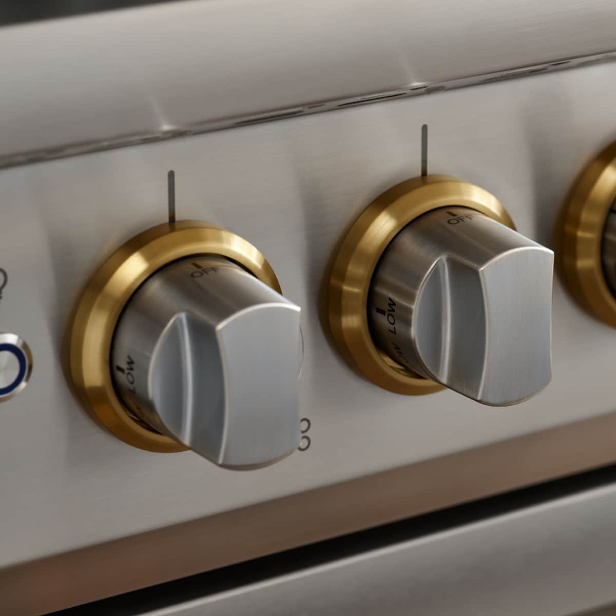 Viking 5 Series 30 in. 4.0 cu. ft. Standard Convection Gas Range with 4 Sealed Burners - Stainless Steel, , hires