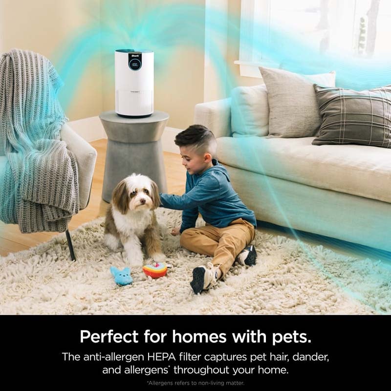 Shark Air Purifier with True HEPA - White, , hires