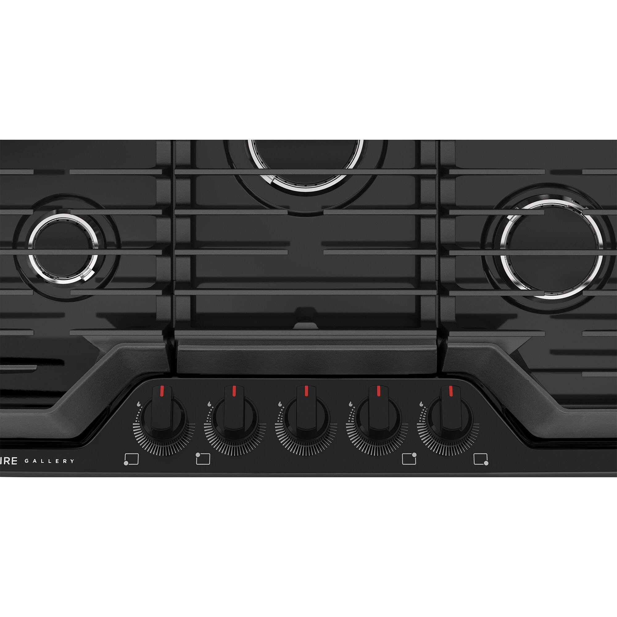 Frigidaire Gallery 30 in. 5-Burner Natural Gas Cooktop with Simmer Burner & Power Burner - Black, Black, hires