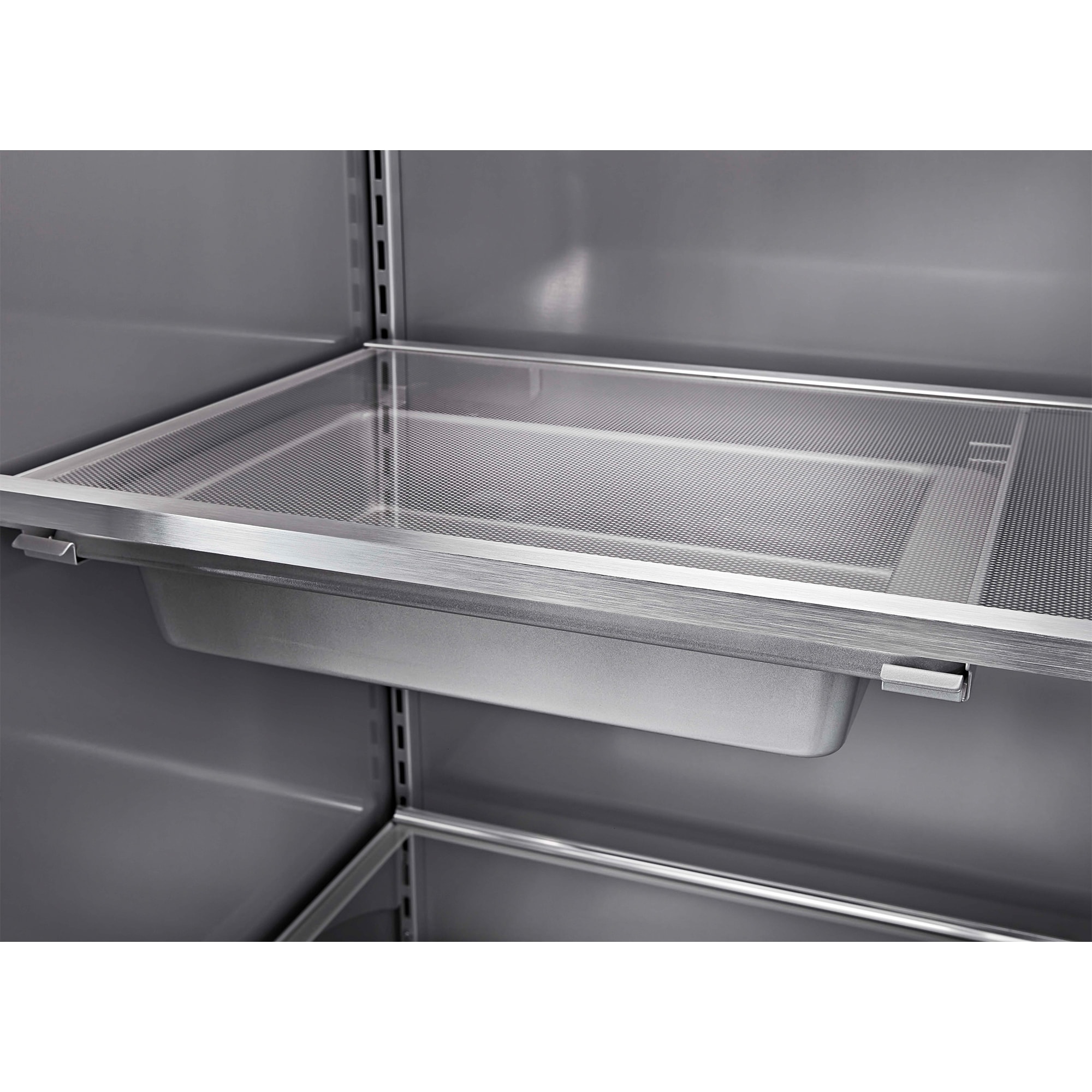 KitchenAid 48 in. 30 cu. ft. Built-In Counter Depth Side by Side Refrigerator with Ice Maker - Custom Panel Ready, Custom Panel Required, hires