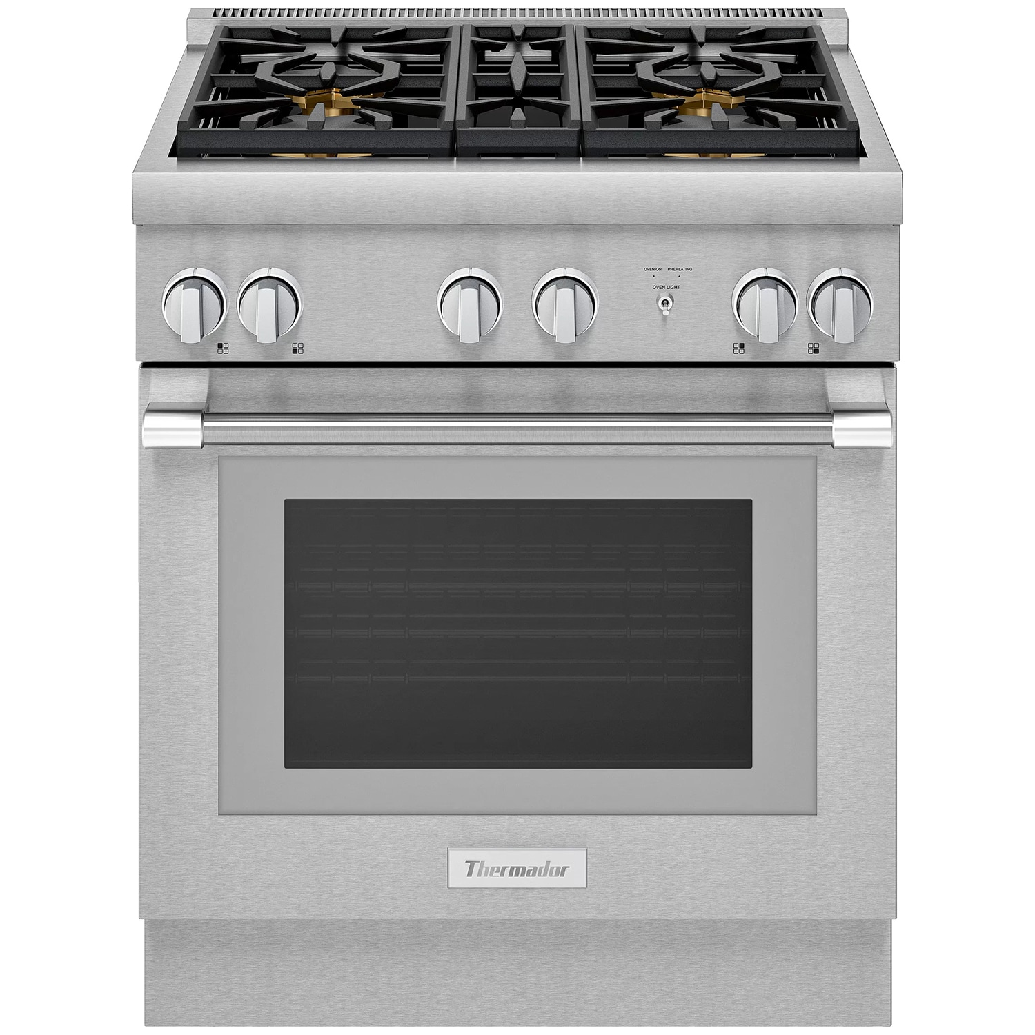 Thermador Pro Harmony Professional Series 30 in. 4.6 cu. ft. Standard Convection Gas Range with 4 Sealed Burners - Stainless Steel, , hires