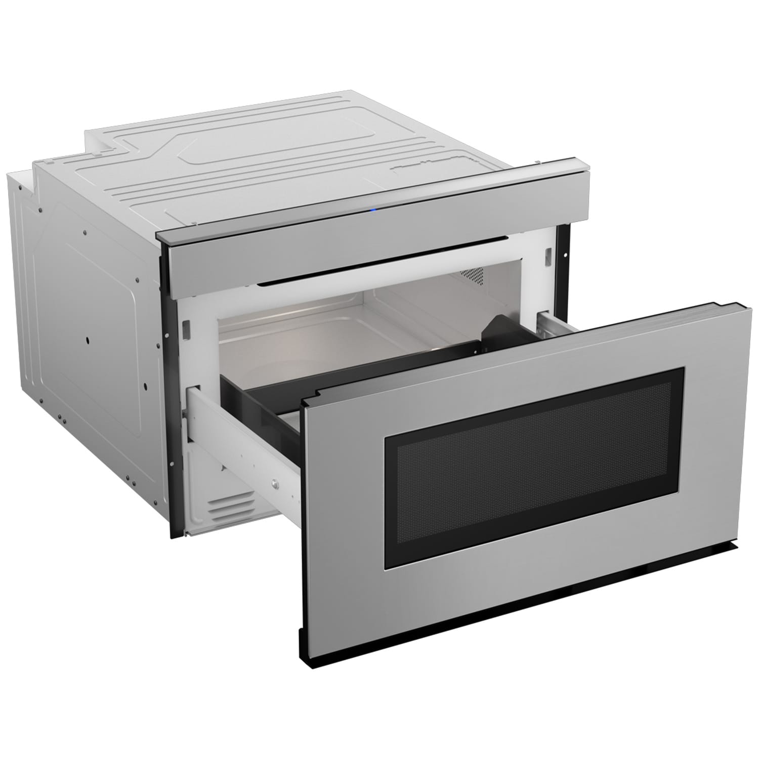 Sharp 24 in. 1.2 cu. ft. 950W Smart Drawer Microwave with Sensor Cooking - Stainless Steel, , hires