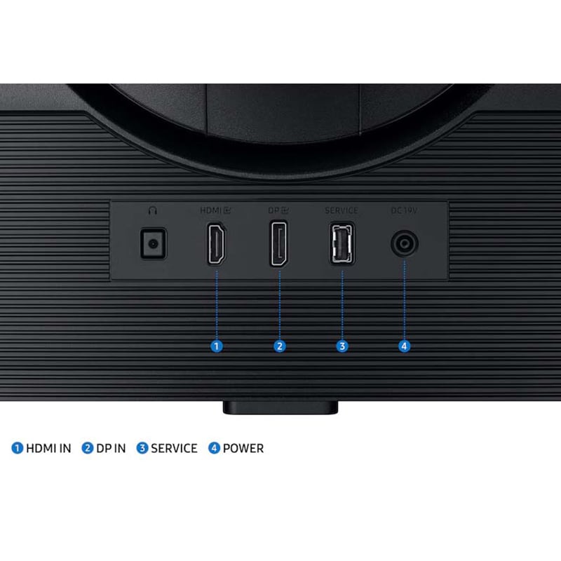 Samsung - Odyssey G50D 32" QHD IPS 180Hz 1ms AMD FreeSync Gaming Monitor with HDR 400 (DisplayPort, HDMI) - Black, , hires