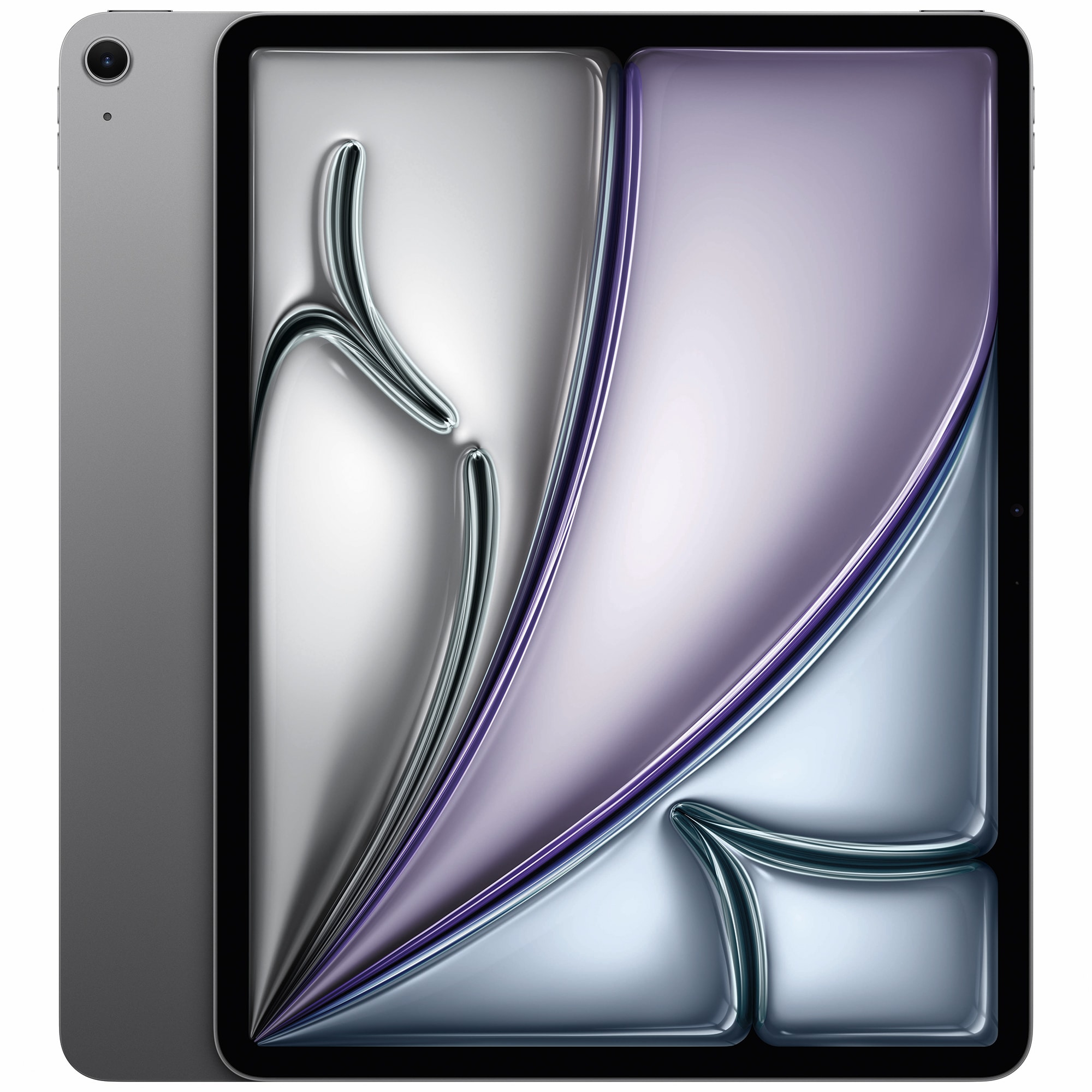 Apple - 13-inch iPad Air (Latest Model) M2 chip Wi-Fi 256GB - Space Gray, Space Gray, hires