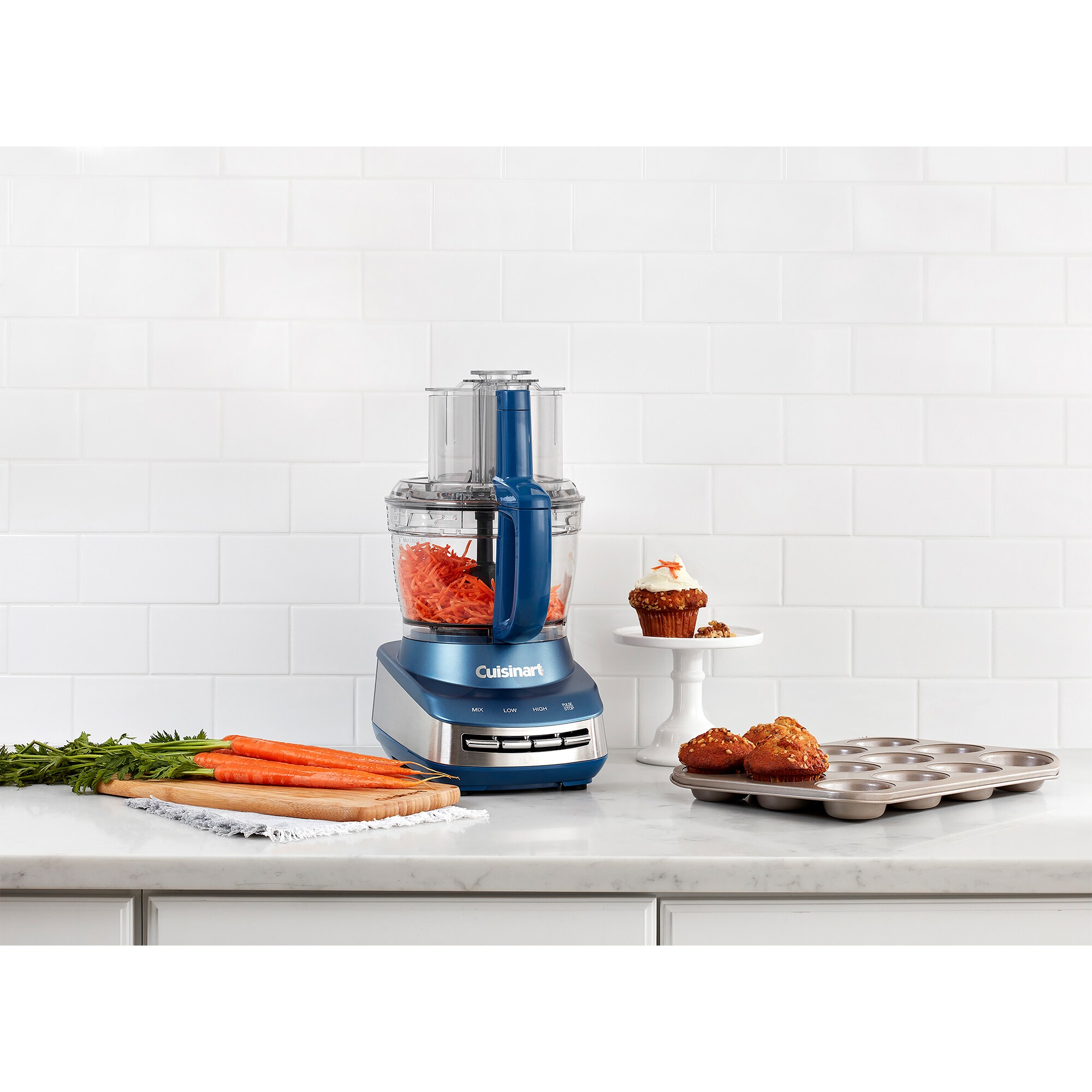 Cuisinart Core Custom 13-Cup Food Processor - Marine Blue, , hires
