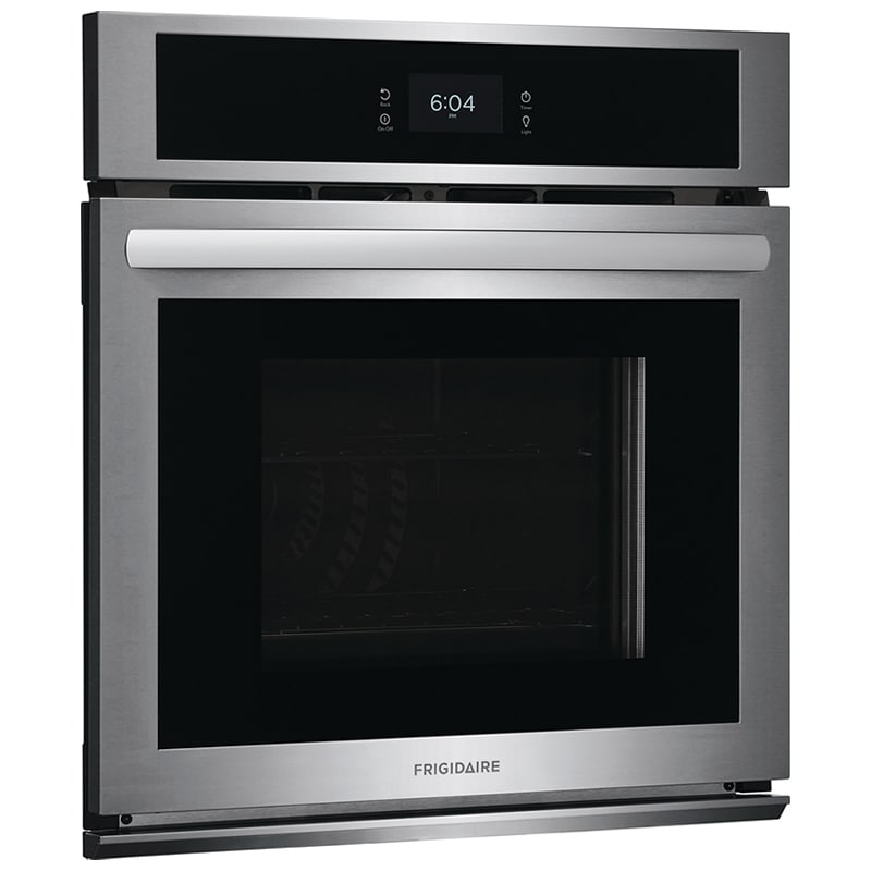 Frigidaire 27 in. 3.8 cu. ft. Electric Single Wall Oven with Standard Convection - Stainless Steel, Stainless Steel, hires