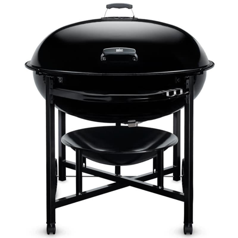 Weber Ranch Kettle 37 in. Charcoal Grill - Black, , hires