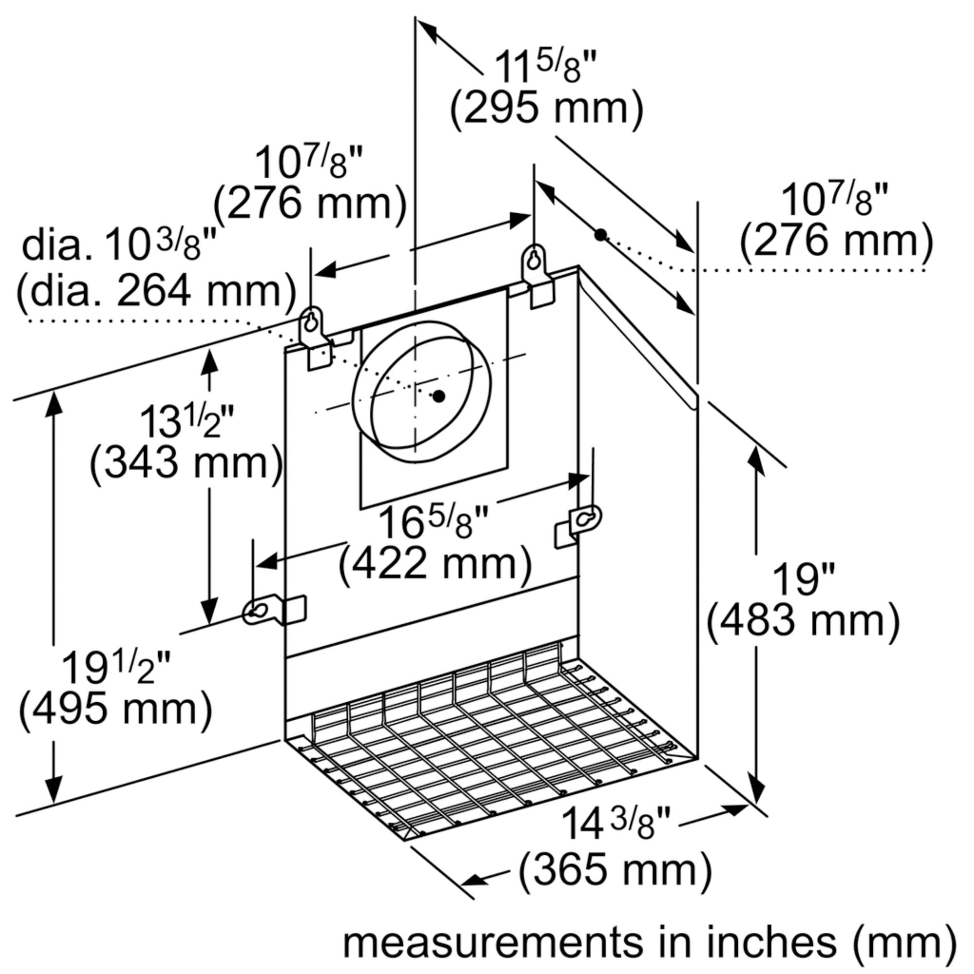 Thermador 600 CFM Remote Blower for Range Hoods P.C. Richard & Son