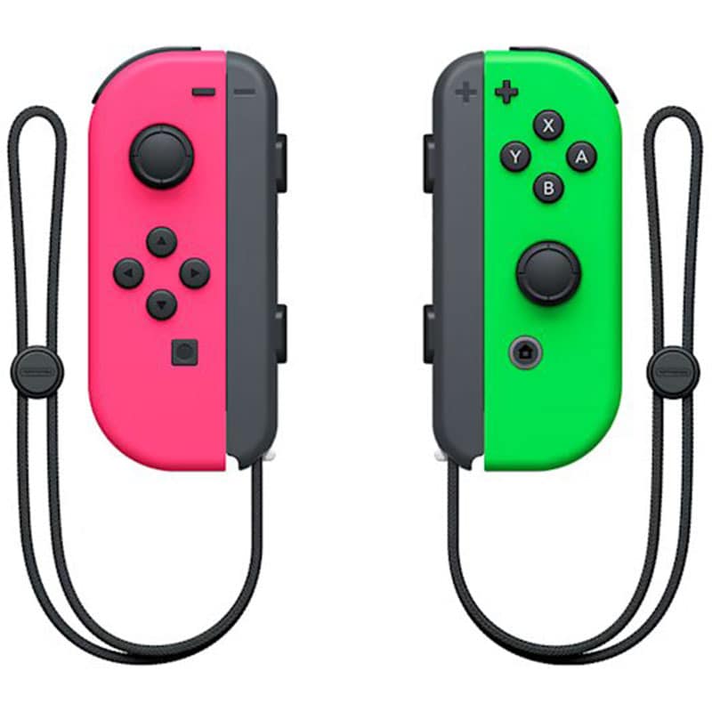 Joy-Con (L/R) - Neon Pink/Neon Green Wireless Controller for Nintendo Switch, Neon Pink & Neon Green, hires