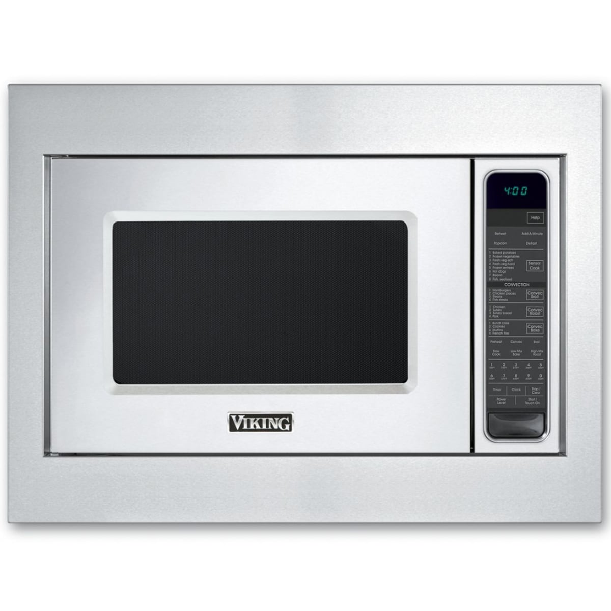 Viking Professional 30 in. Built-In Trim Kit for Microwaves - Stainless Steel, , hires