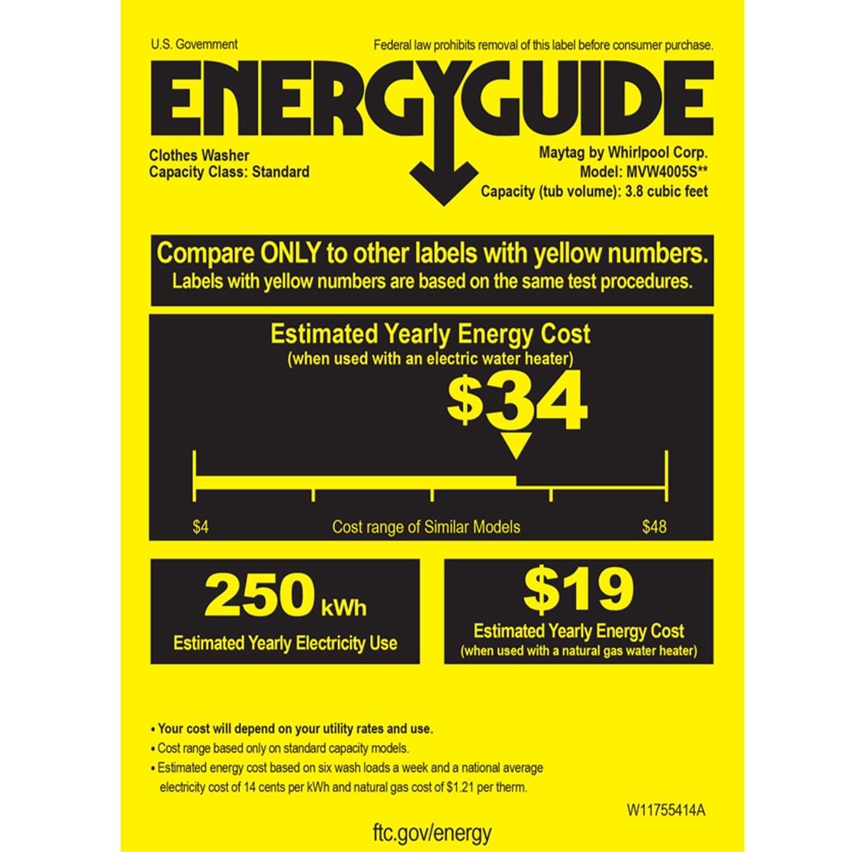 Maytag 27 in. 3.8 cu. ft. Top Load Washer with Agitator - White, , hires