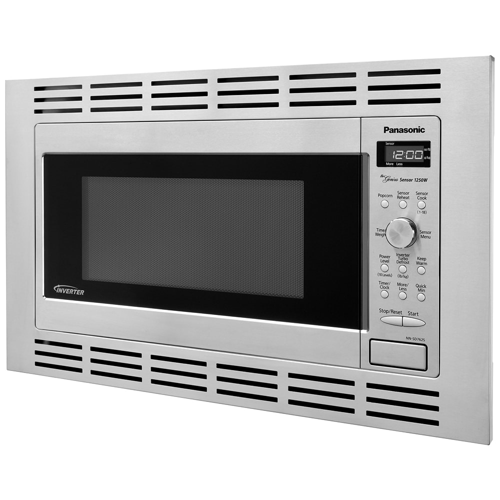Panasonic 30 in. Trim Kit for Microwaves - Stainless Steel, , hires