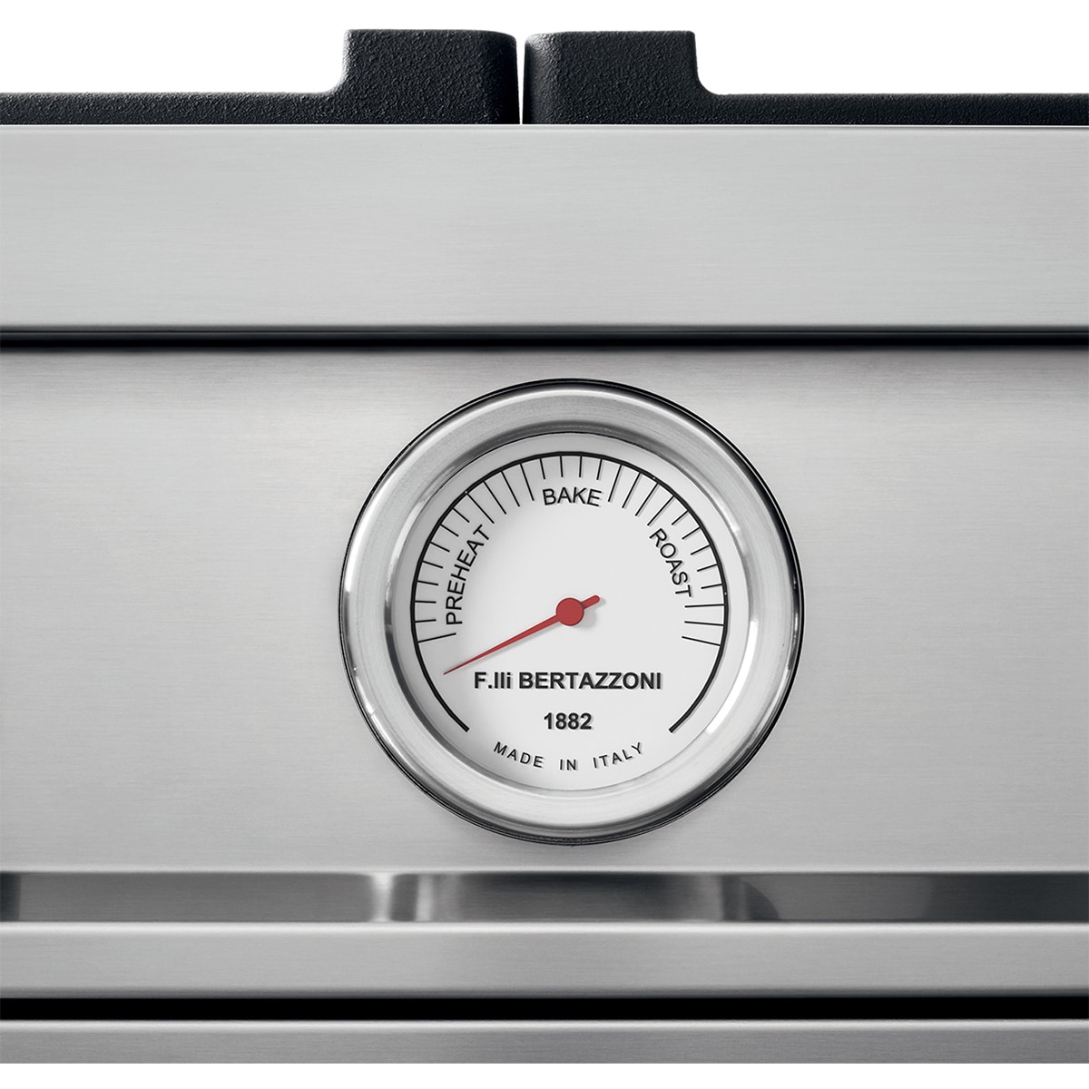Bertazzoni Master Series 30 in. 4.7 cu. ft. Dual Convection Electric Range with Smoothtop Burners - Stainless Steel, , hires