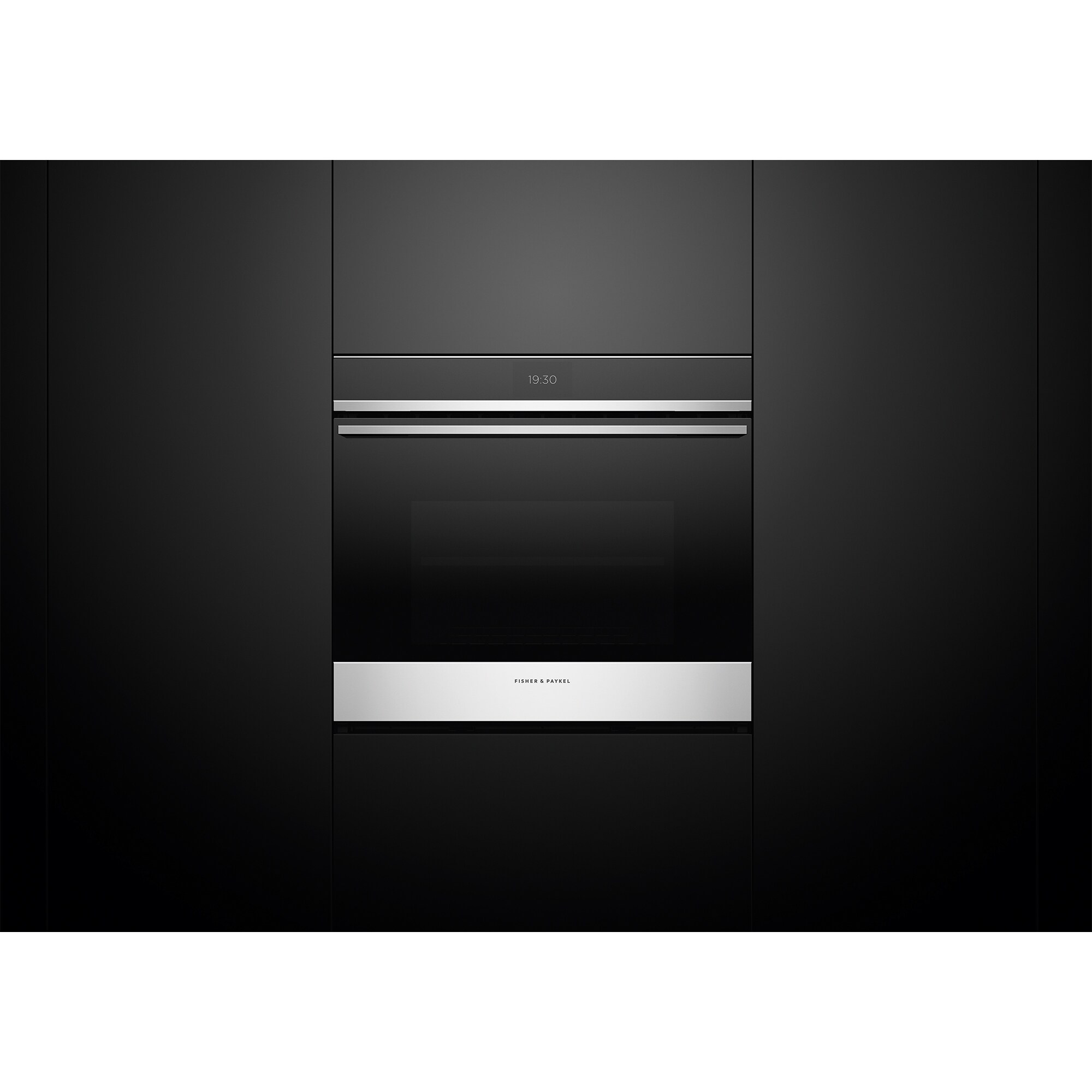 Fisher & Paykel Series 9 30 in. 4.1 cu. ft. Smart Electric Single Wall Oven with Standard Convection - Stainless Steel, , hires
