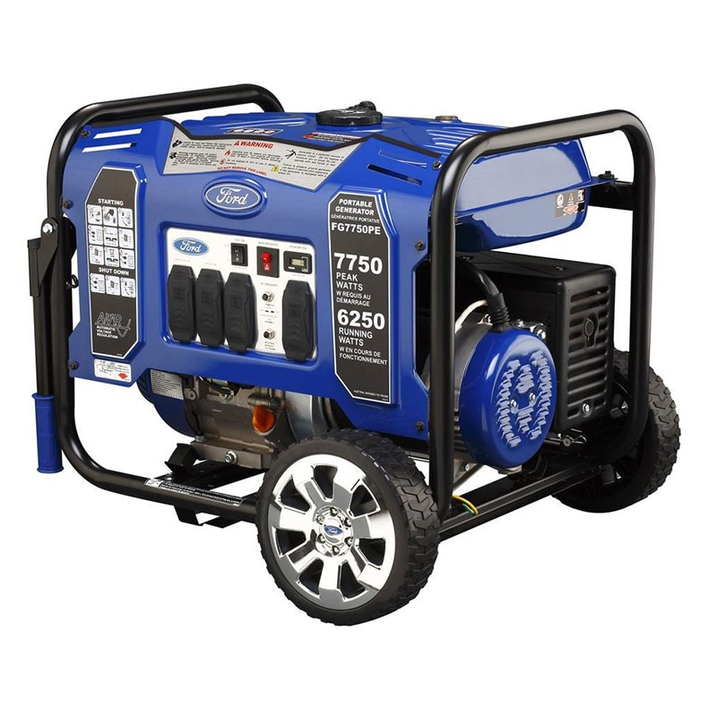 Ford 7,750 Watt DUAL FUEL 4 Cycle Propane and Gas Engine Generator, , hires