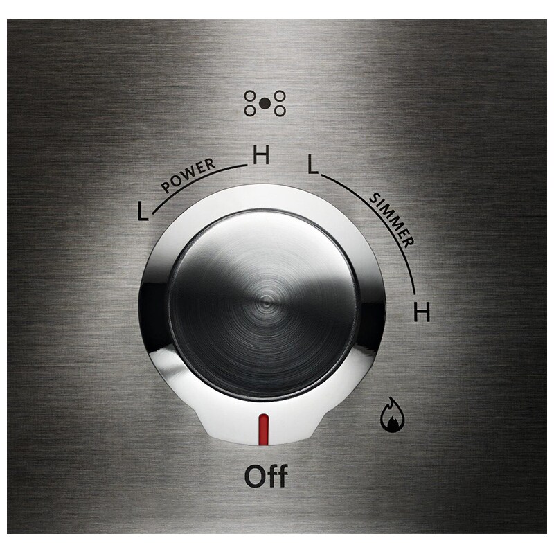 KitchenAid 36 in. 5-Burner Natural Gas Cooktop with Simmer Burner & Power Burner - Stainless Steel, , hires