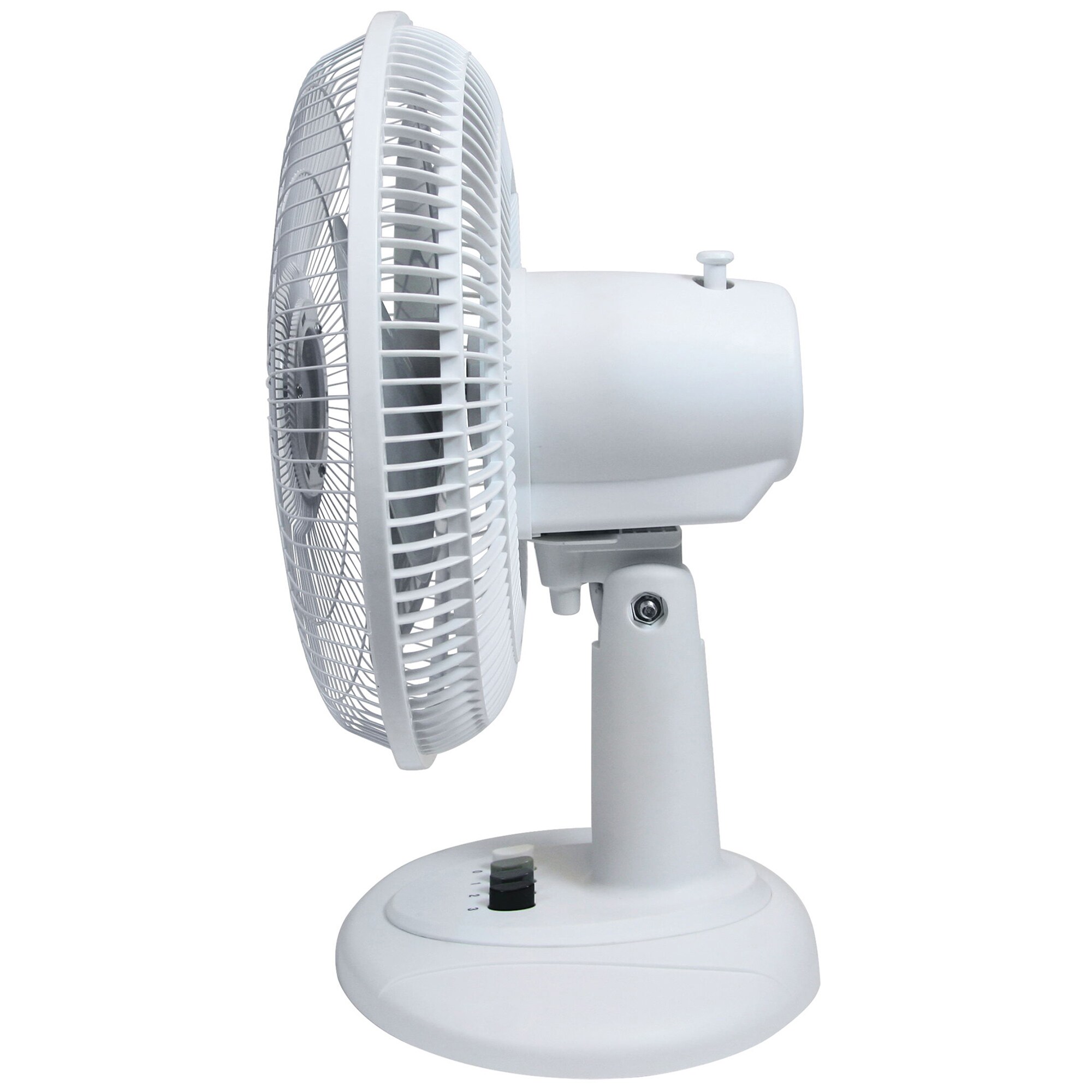 Lifesmart Oscillating Table Fan with 3 Speed Settings & Adjustable Tilt - Black, , hires