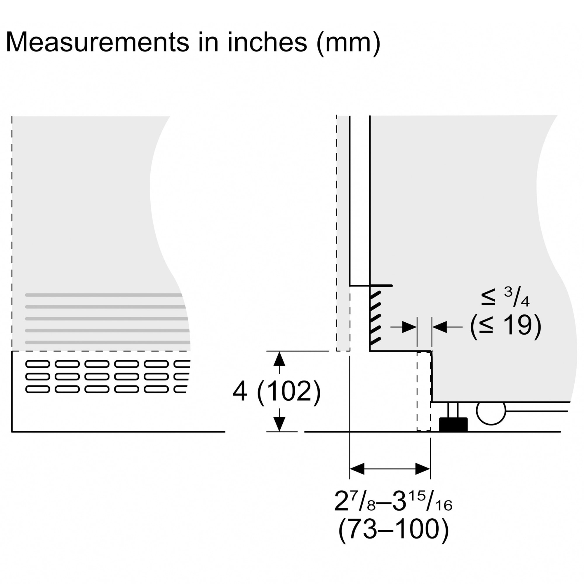 Thermador Freedom Collection 36 in. Built-In 20.1 cu. ft. Smart Counter Depth 4-Door French Door Refrigerator with Internal Water Dispenser and Masterpiece handles Stainless Steel, Stainless Steel, hires