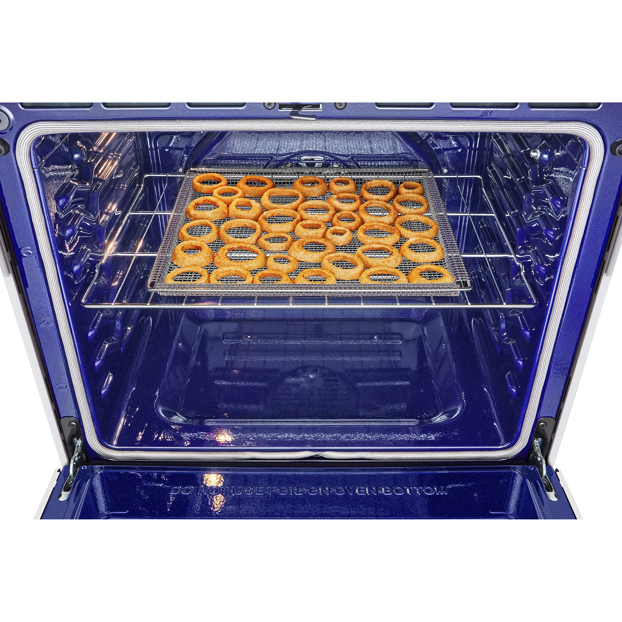 LG Studio 30 in. 6.3 cu. ft. Smart Air Fry True European Convection Slide-In Gas Range with 5 Sealed Burners & Griddle - Essence White, , hires