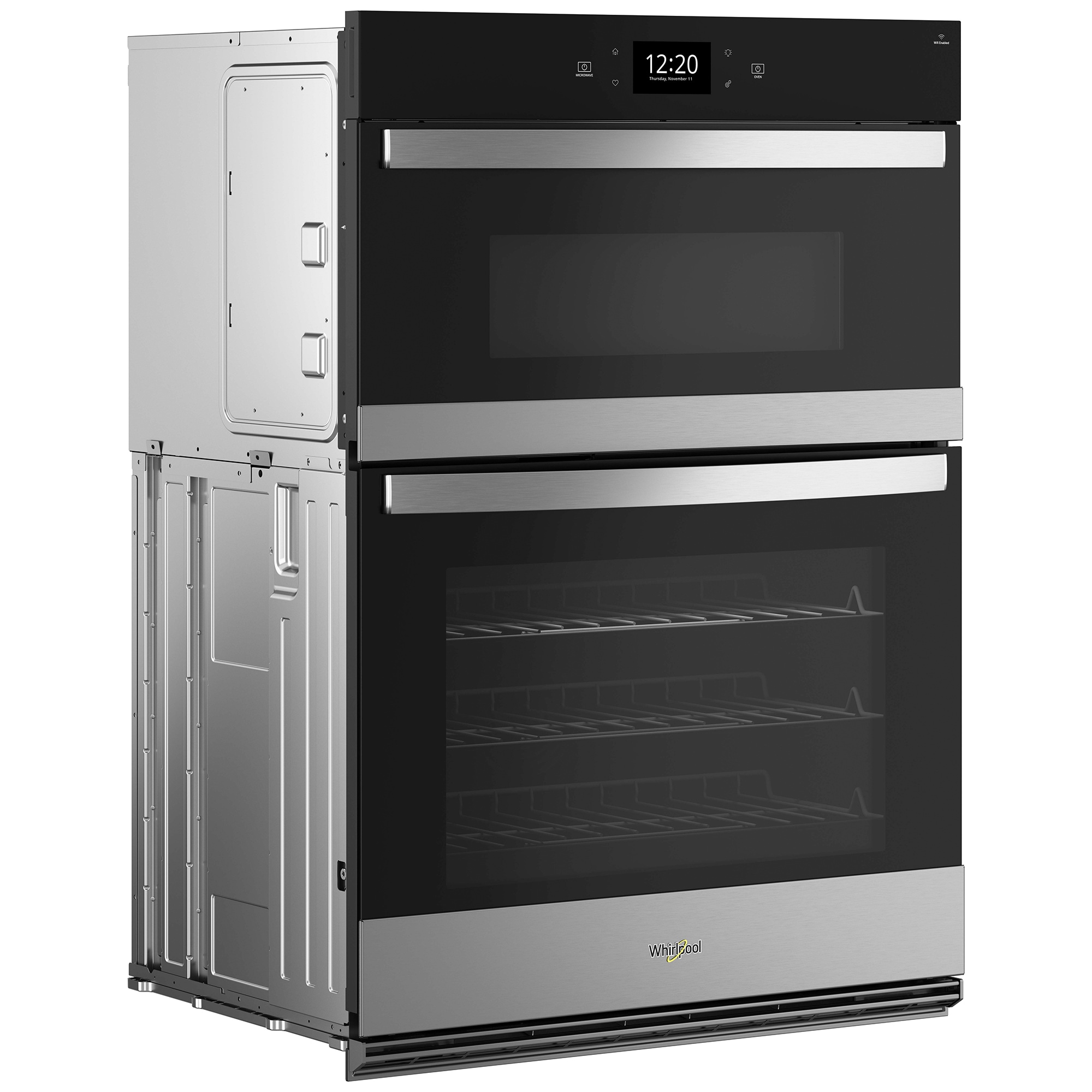 Whirlpool 30 in. 6.4 cu. ft. Electric Smart Oven/Microwave Combo Wall