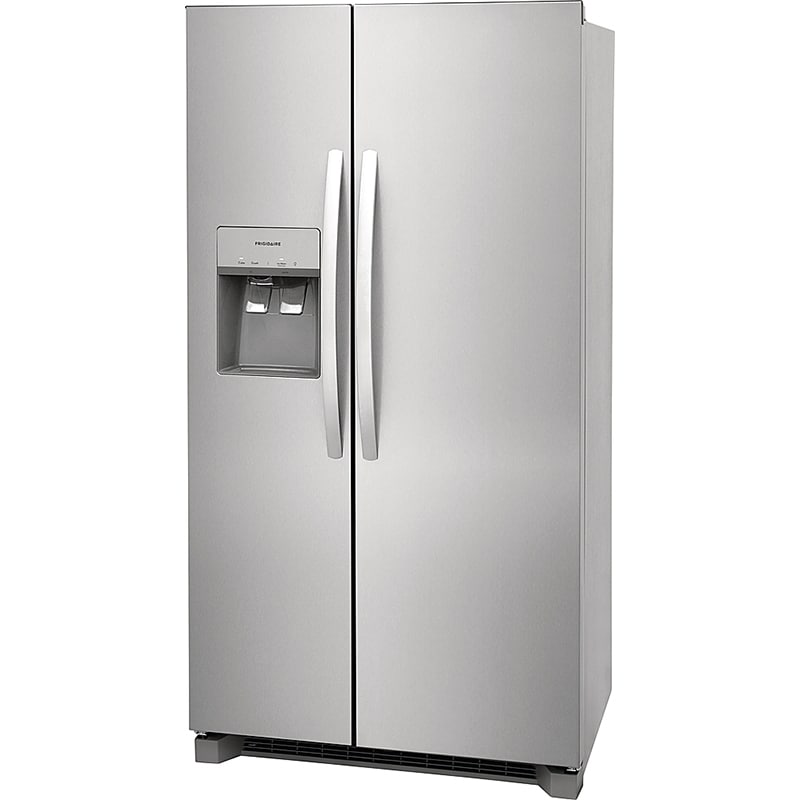Frigidaire 36 in. 22.3 cu. ft. Counter Depth Side by Side Refrigerator with Ice & Water Dispenser - Stainless Steel, , hires