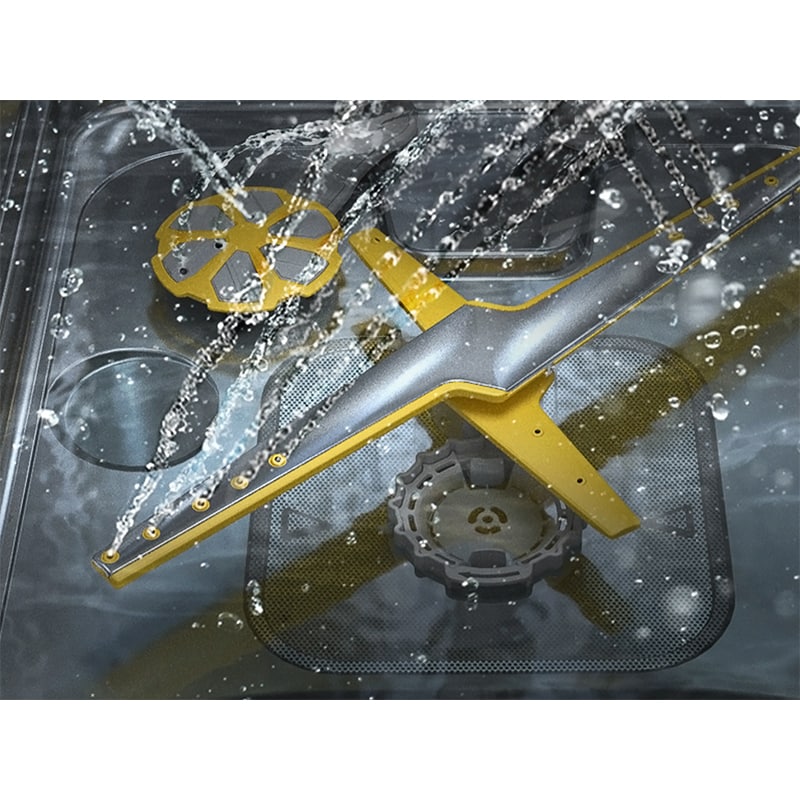 Samsung 24 in. Top Control Smart Dishwasher with 42 dBa Sound Level, 3rd-Rack & Ventilation Drying System - Fingerprint Resistant Stainless, Fingerprint Resistant Stainless, hires