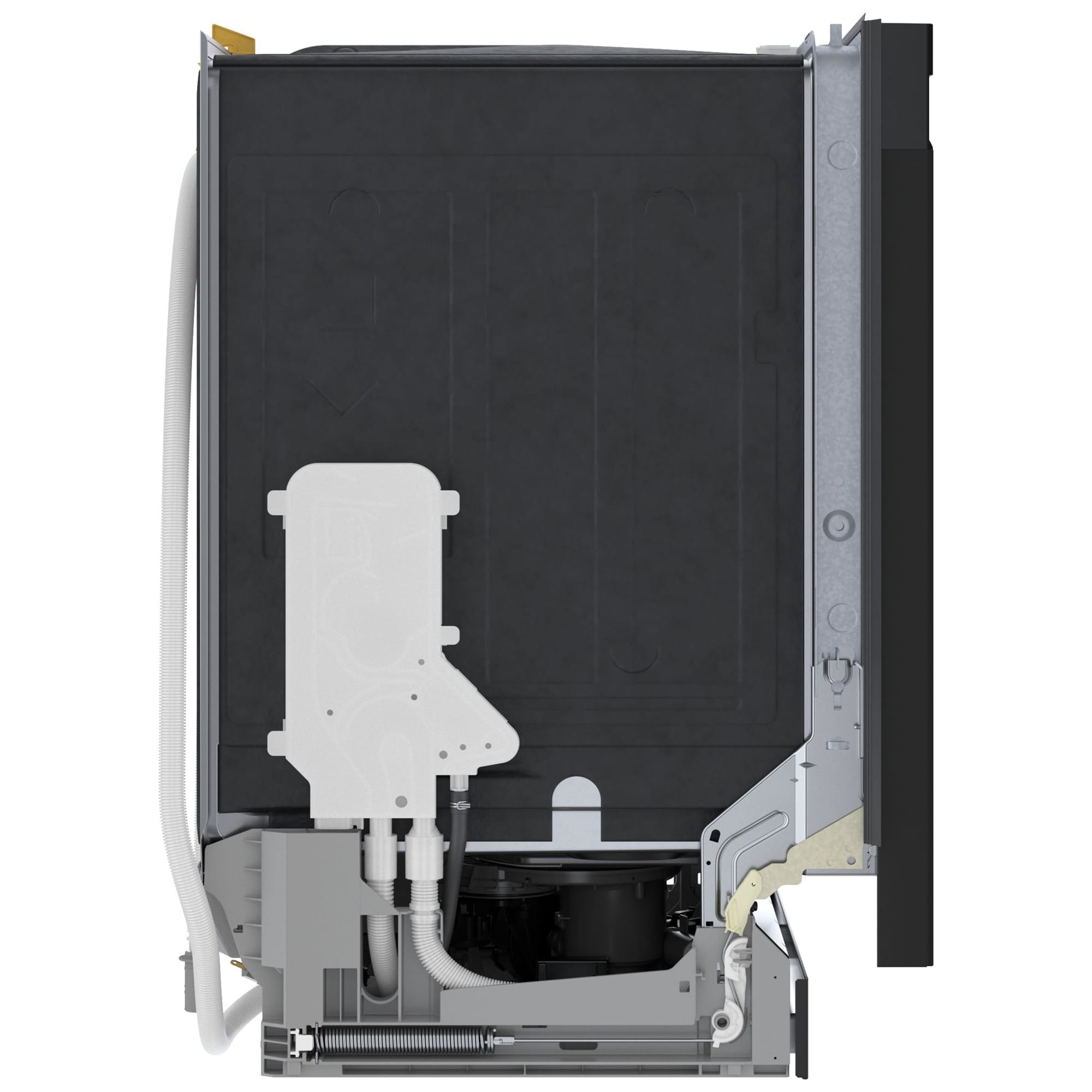 Bosch 100 Series 24 in. Front Control Smart Dishwasher with 48 dBa Sound Level & PureDry - Black, , hires