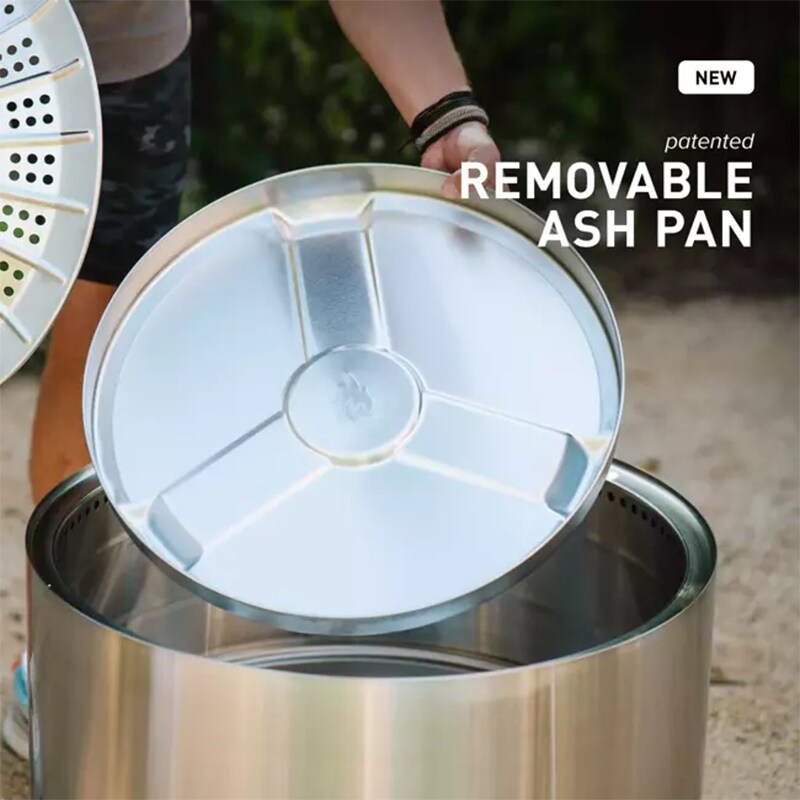 Solo Stove Yukon 2.0 Fire Pit - Stainless Steel, , hires