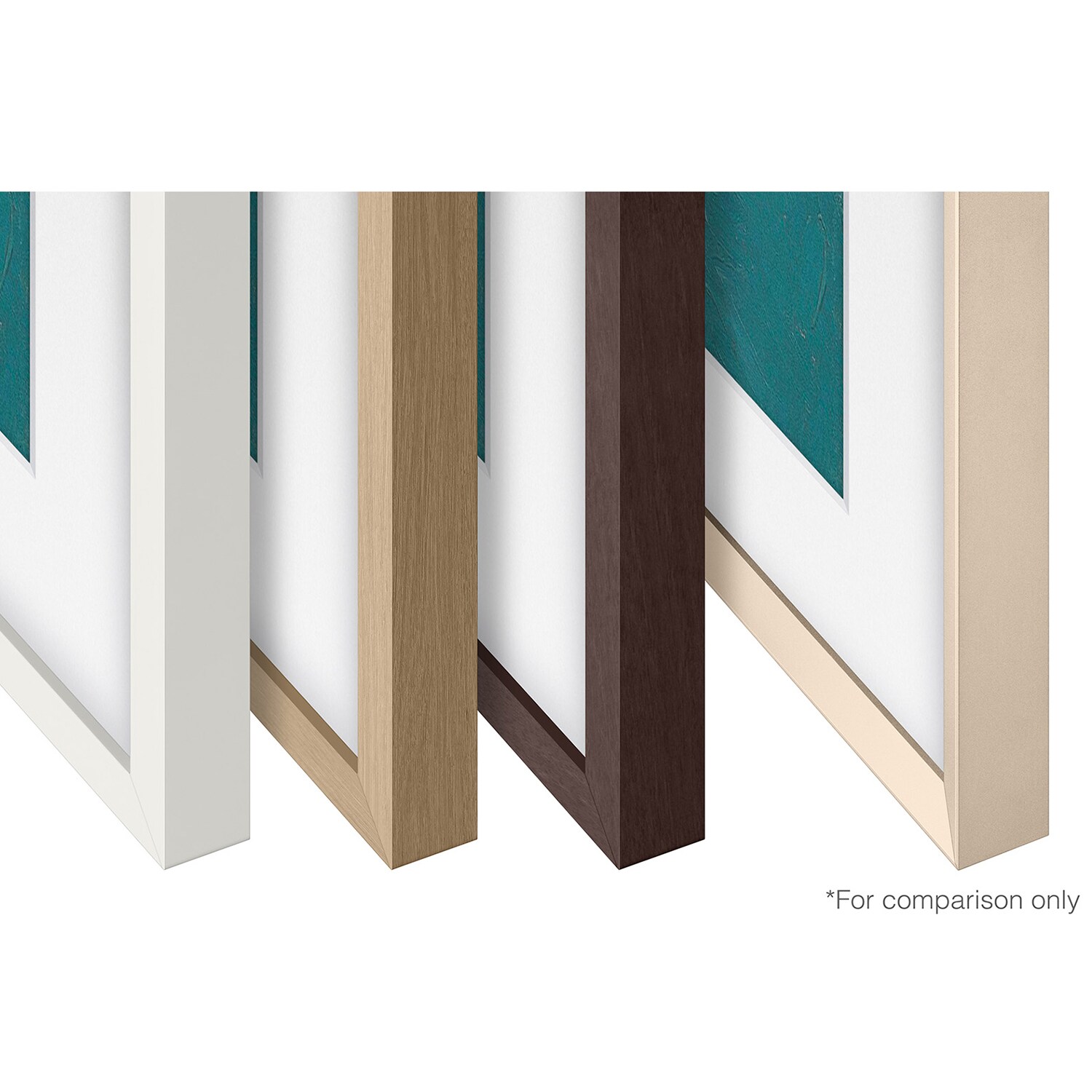 Samsung 32" The Frame Customizable Bezel Compatible with Samsung 2021-2024 The Frame TVs- Teak, , hires