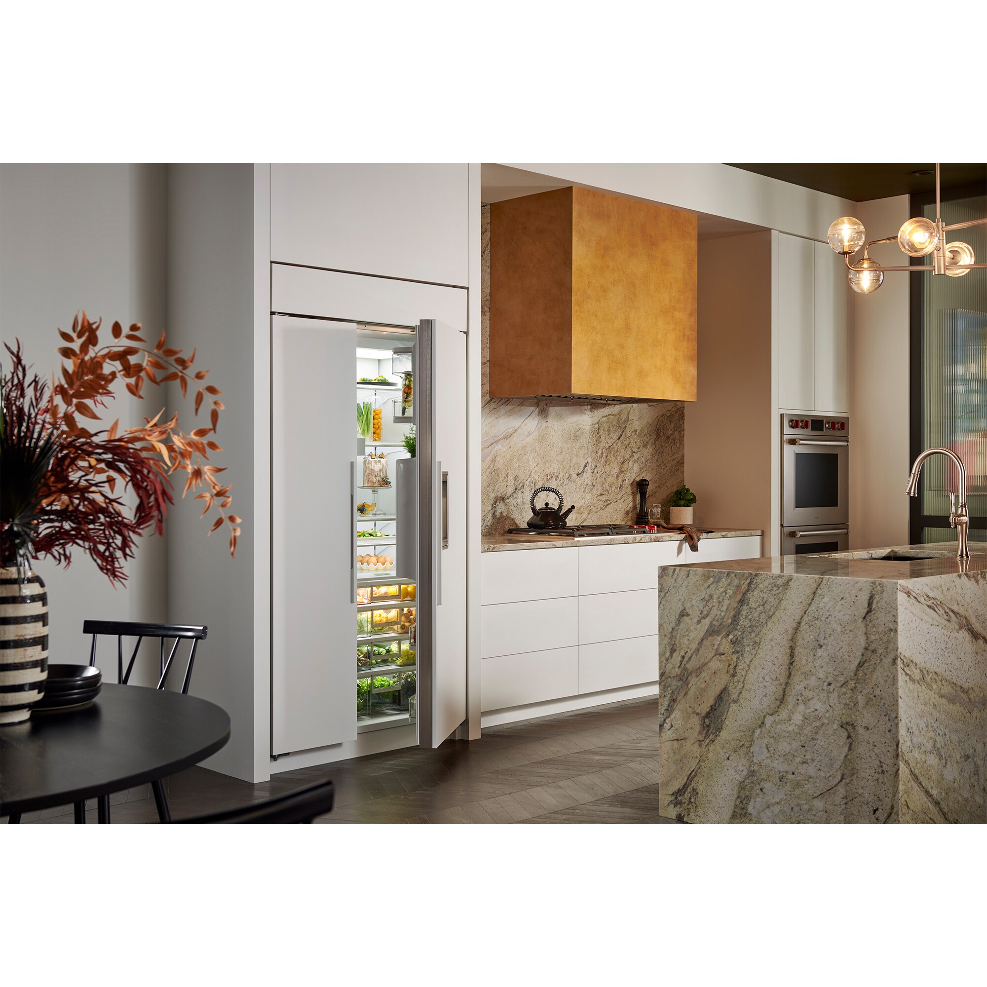 Sub-Zero Classic 42 in. 23.9 cu. ft. Built-In Smart Counter Depth Side-by-Side Refrigerator with Ice & Water Dispenser - Custom Panel Ready, , hires