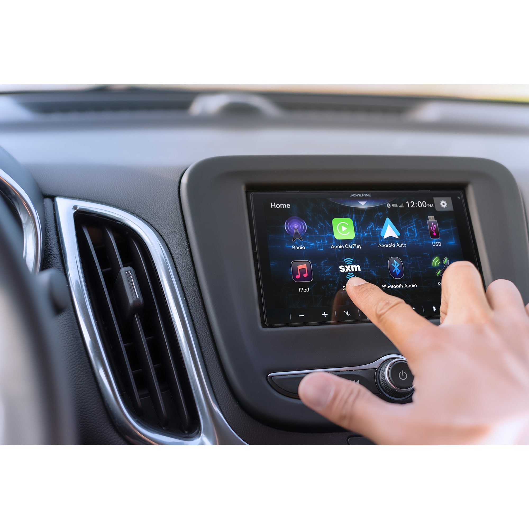 Alpine 7" Digital Multimedia Receiver with PowerStack, , hires